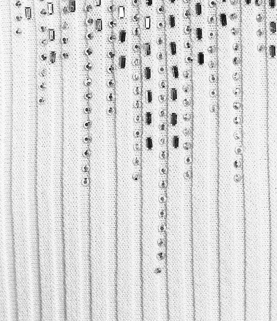 Guess Alice Rhinestone-Embellished High Neck Sweater Product Image