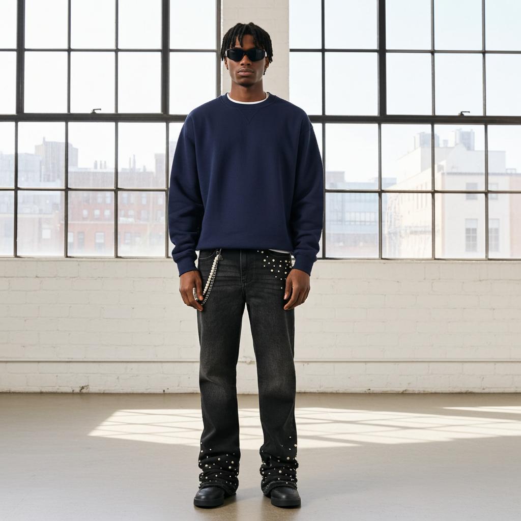 Sopula Richer Than My Opps Graphics Cropped Hoodie Product Image