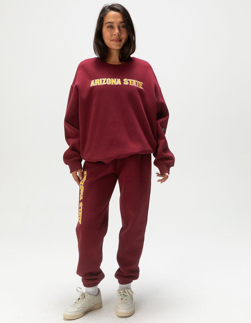 HYPE AND VICE Arizona State University Womens Sweatpants - RED Product Image