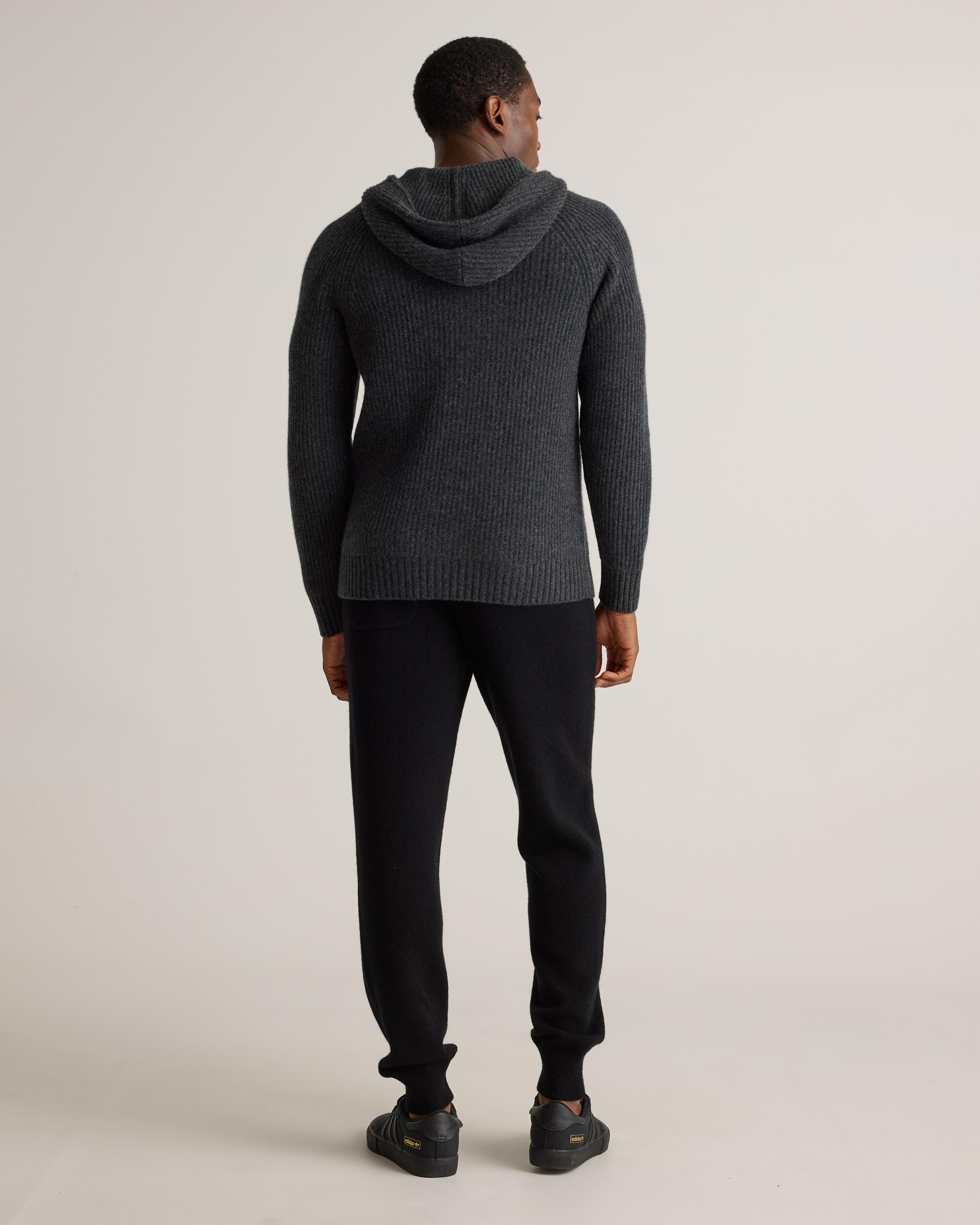 Quince | Men's Mongolian Cashmere Fisherman Pullover Hoodie Product Image