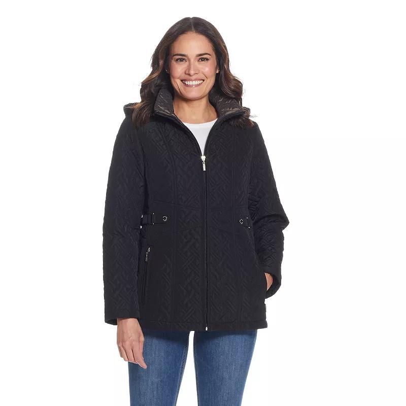 Women's Gallery Hooded Quilt Jacket,  Product Image