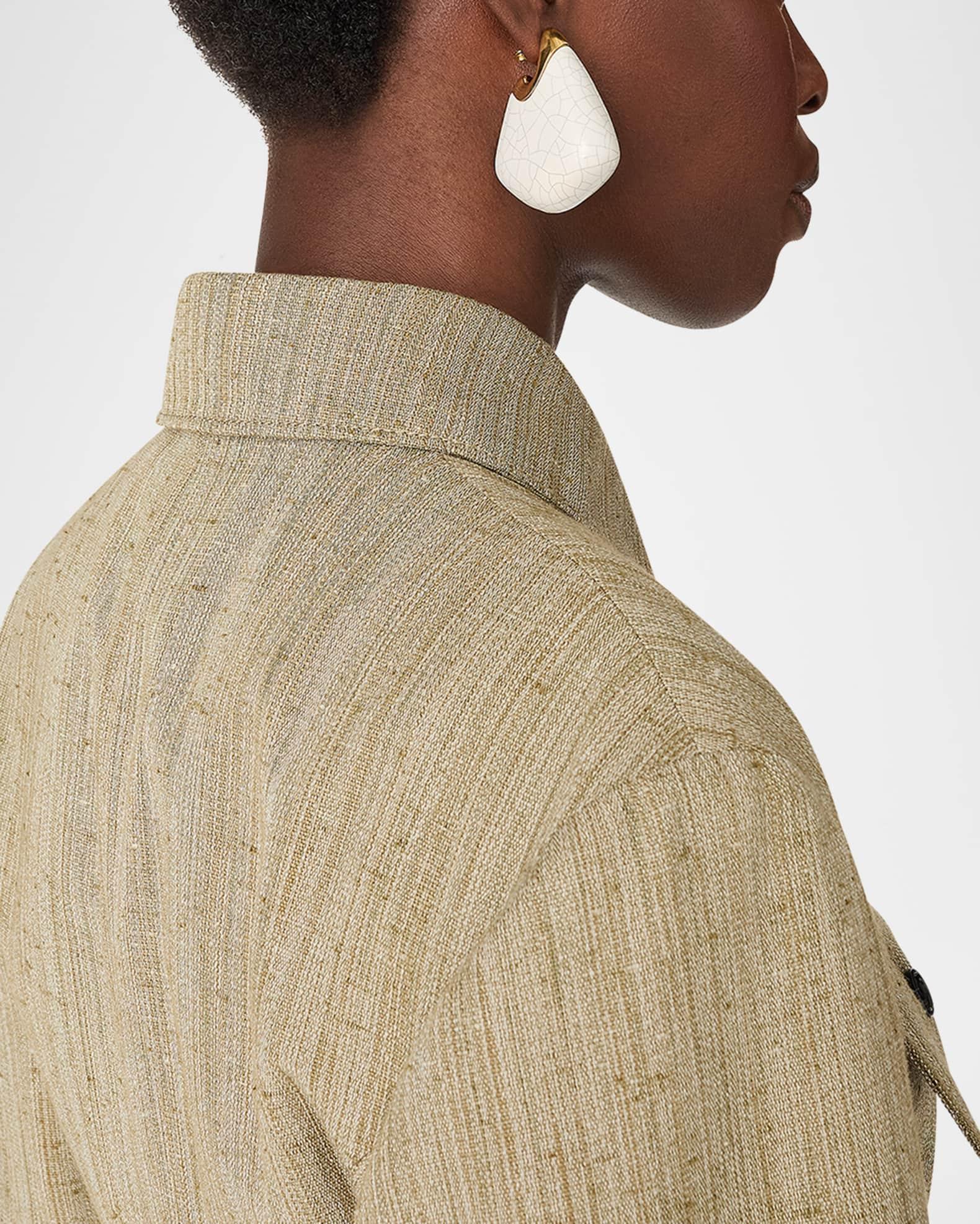 Fin Ceramic Earrings Product Image