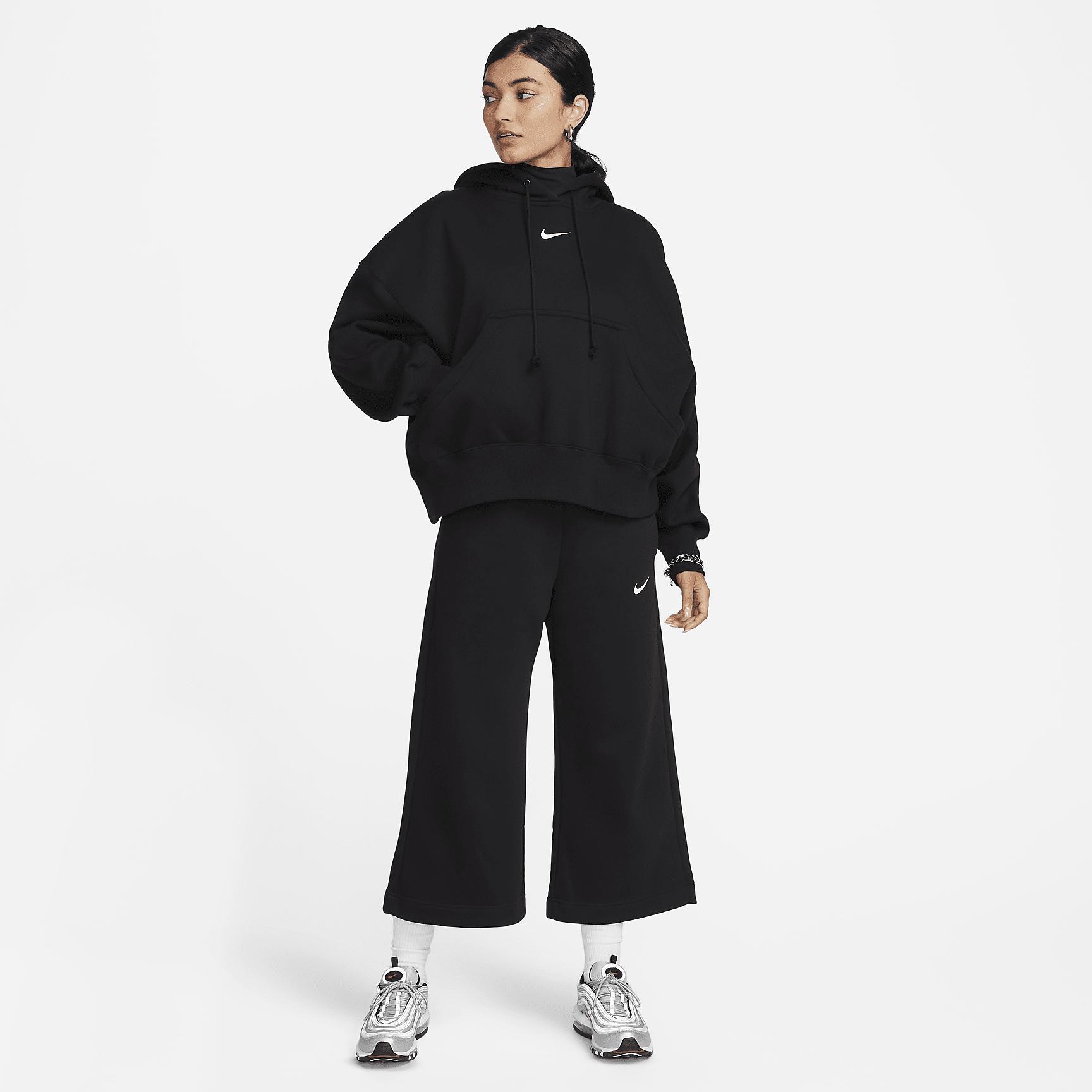 Nike Sportswear Phoenix Fleece Women's High-Waisted Cropped Sweatpants Product Image