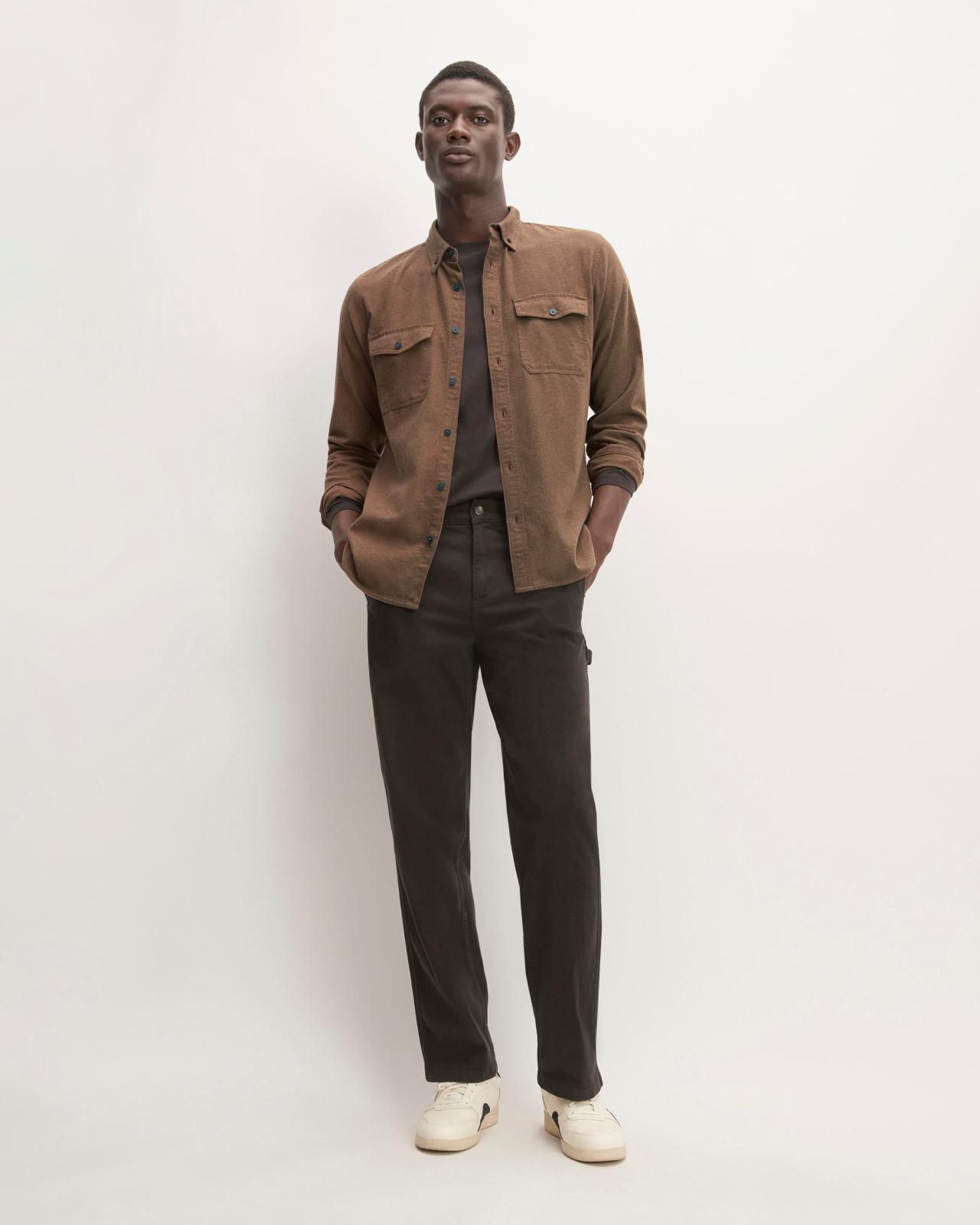 Mens Brushed Flannel Shirt by Everlane Product Image