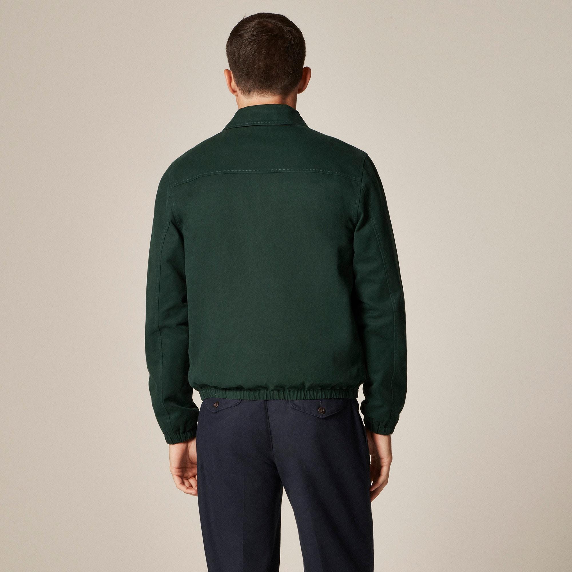 Harrington jacket in cotton twill Product Image