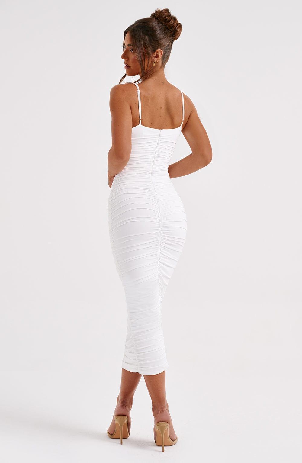 Elias Maxi Dress - White Product Image