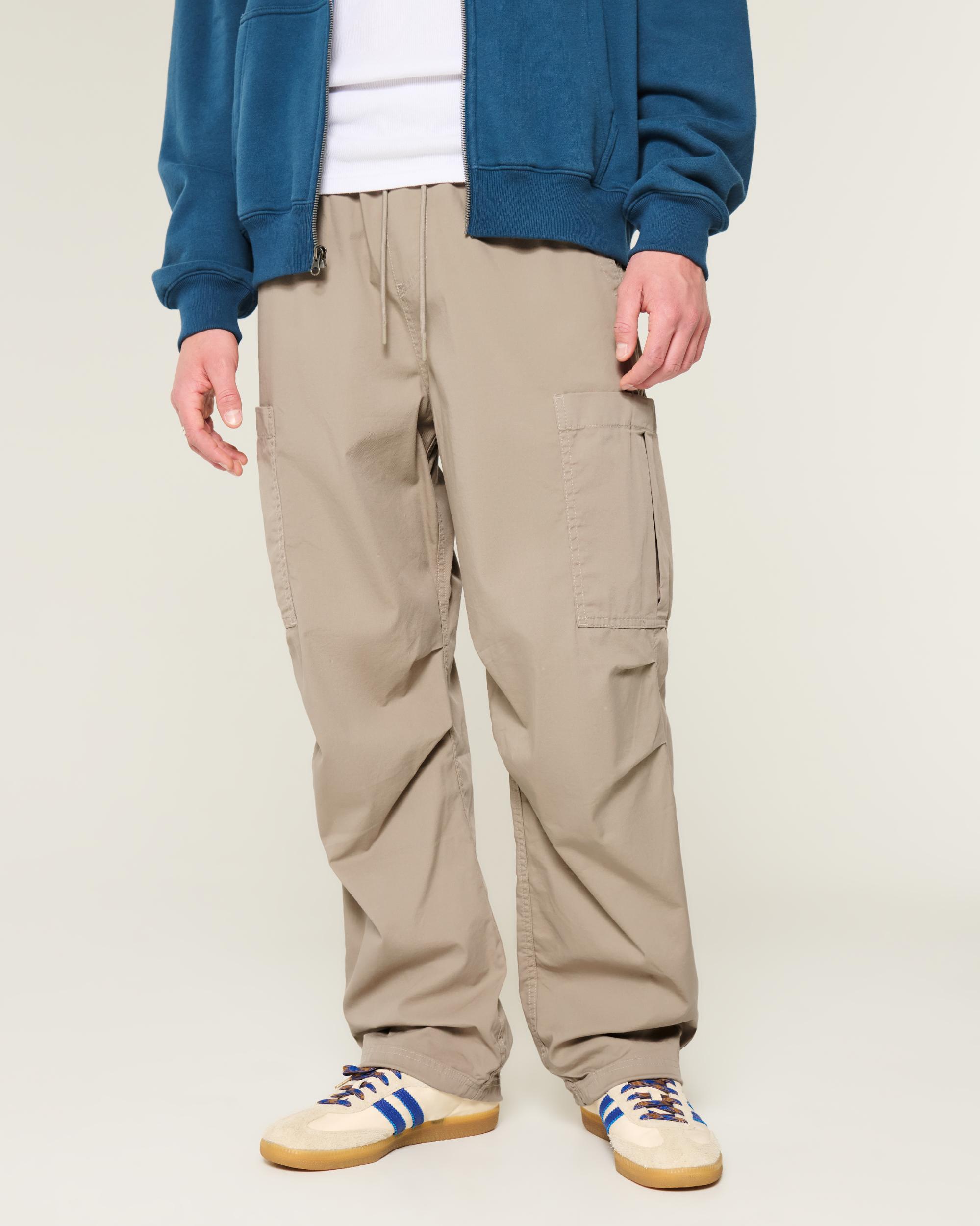 Baggy Pull-On Utility Pants Product Image