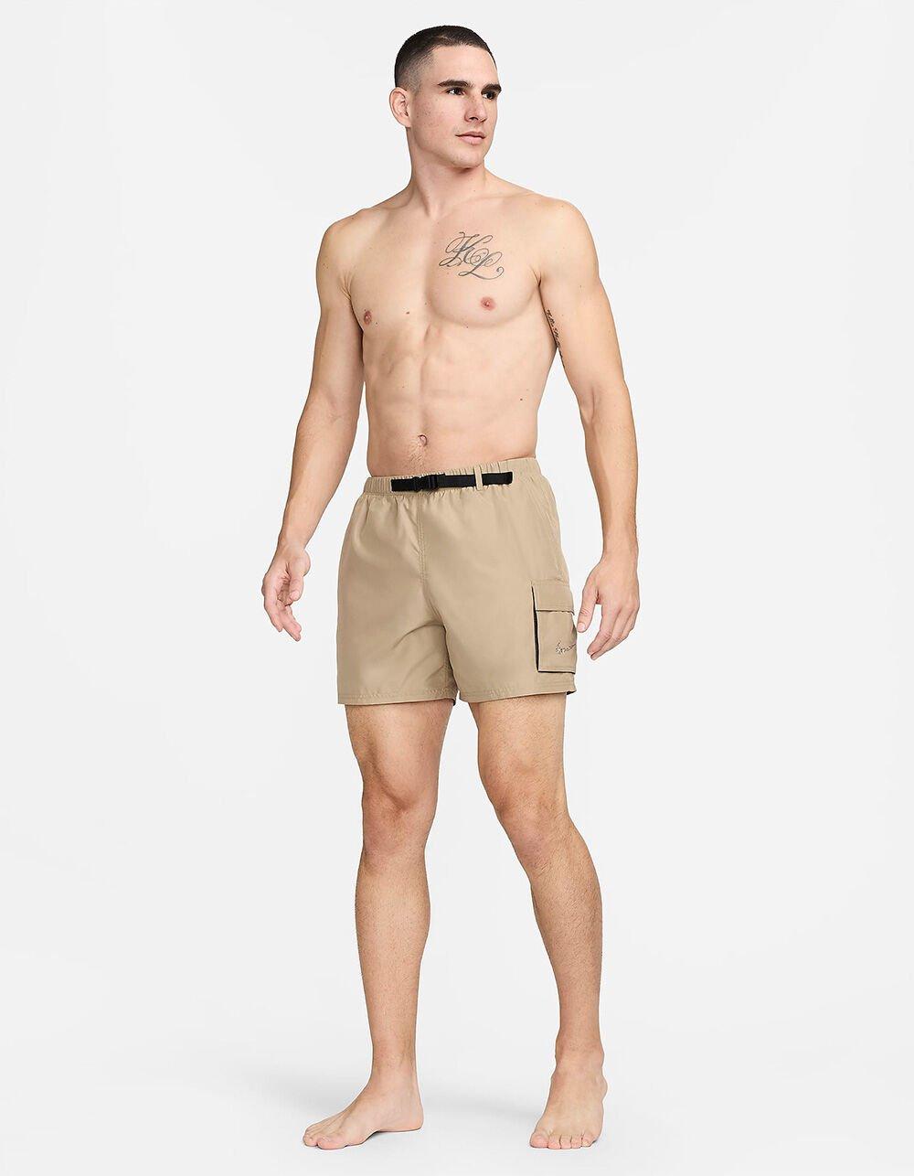 NIKE Voyage Cargo Mens Volley Shorts - KHAKI Product Image