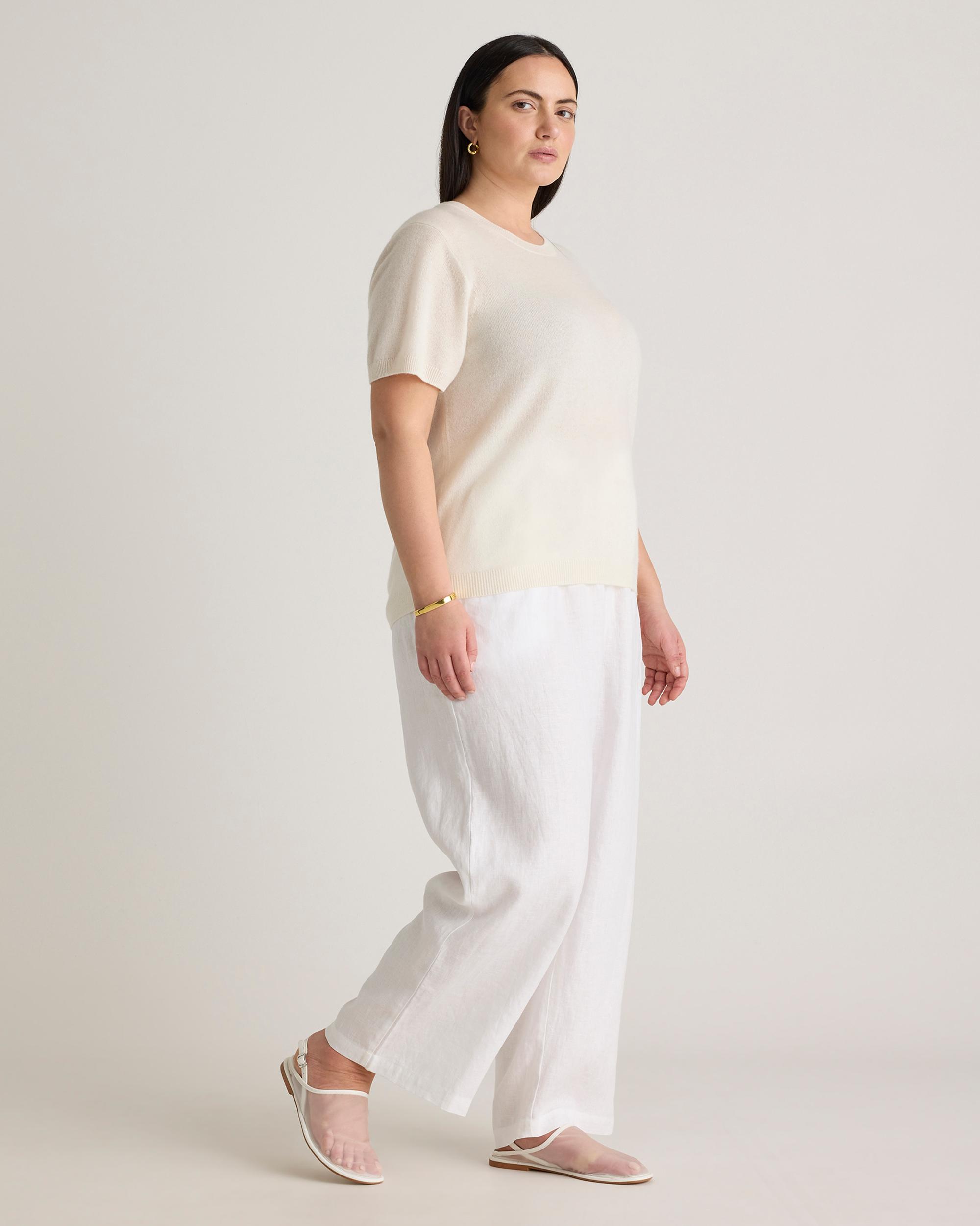 Quince | Women's Mongolian Cashmere T-Shirt Product Image