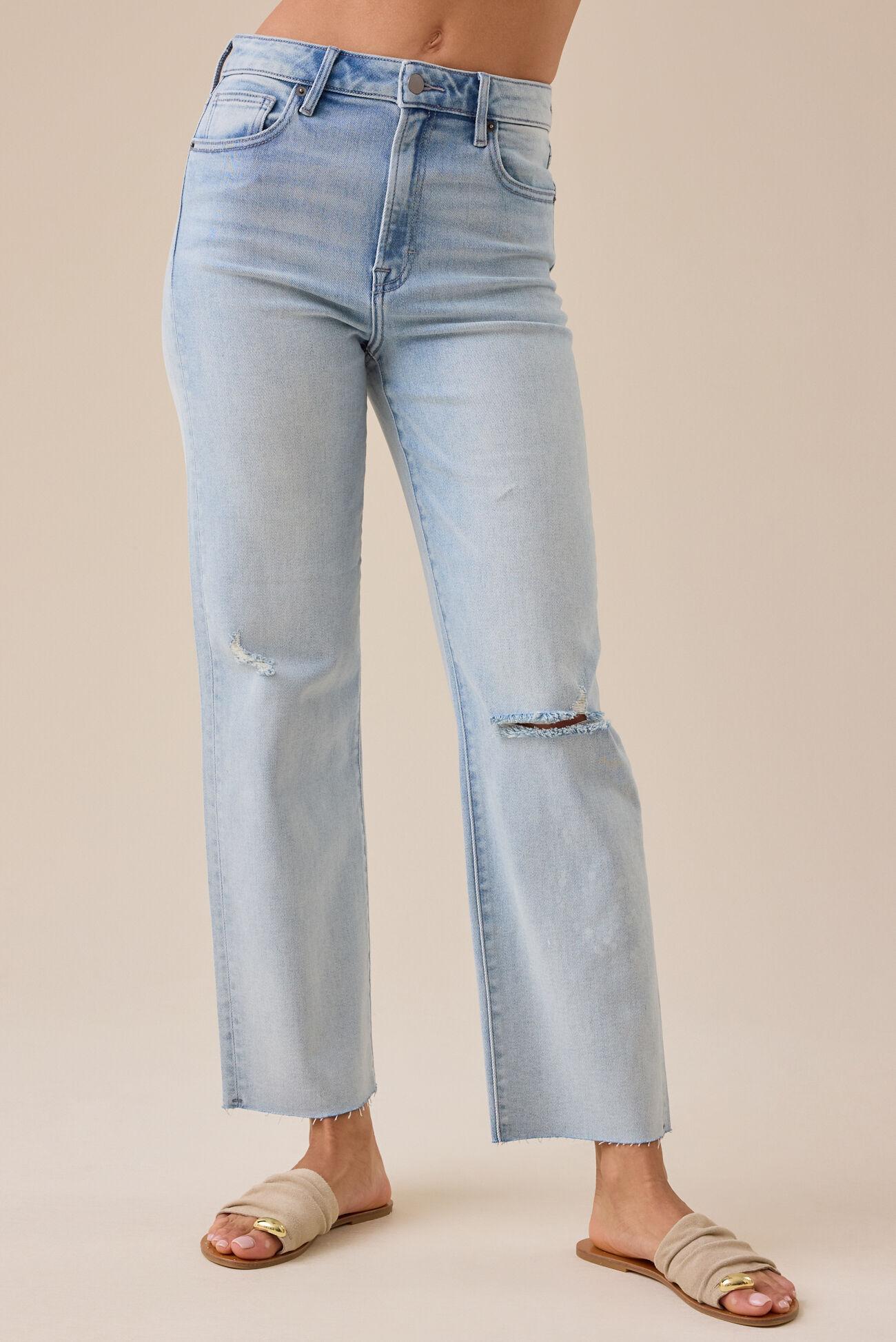 Jayleigh Straight Leg Jeans Product Image