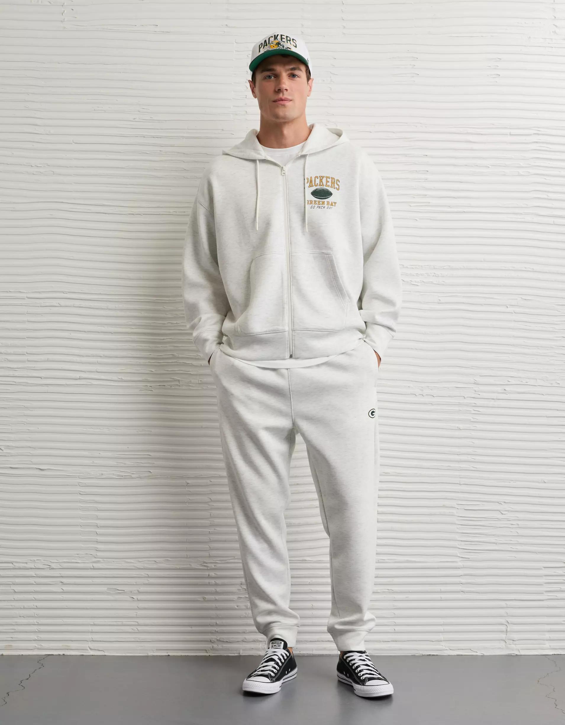 AE 24/7 NFL Green Bay Packers Graphic Zip-Up Hoodie Product Image