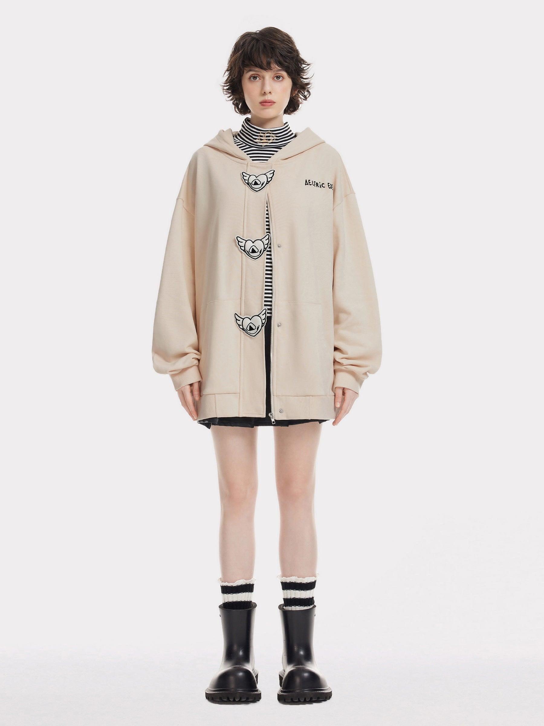 Aelfric Eden Heart Wing Pullover Hoodie Product Image