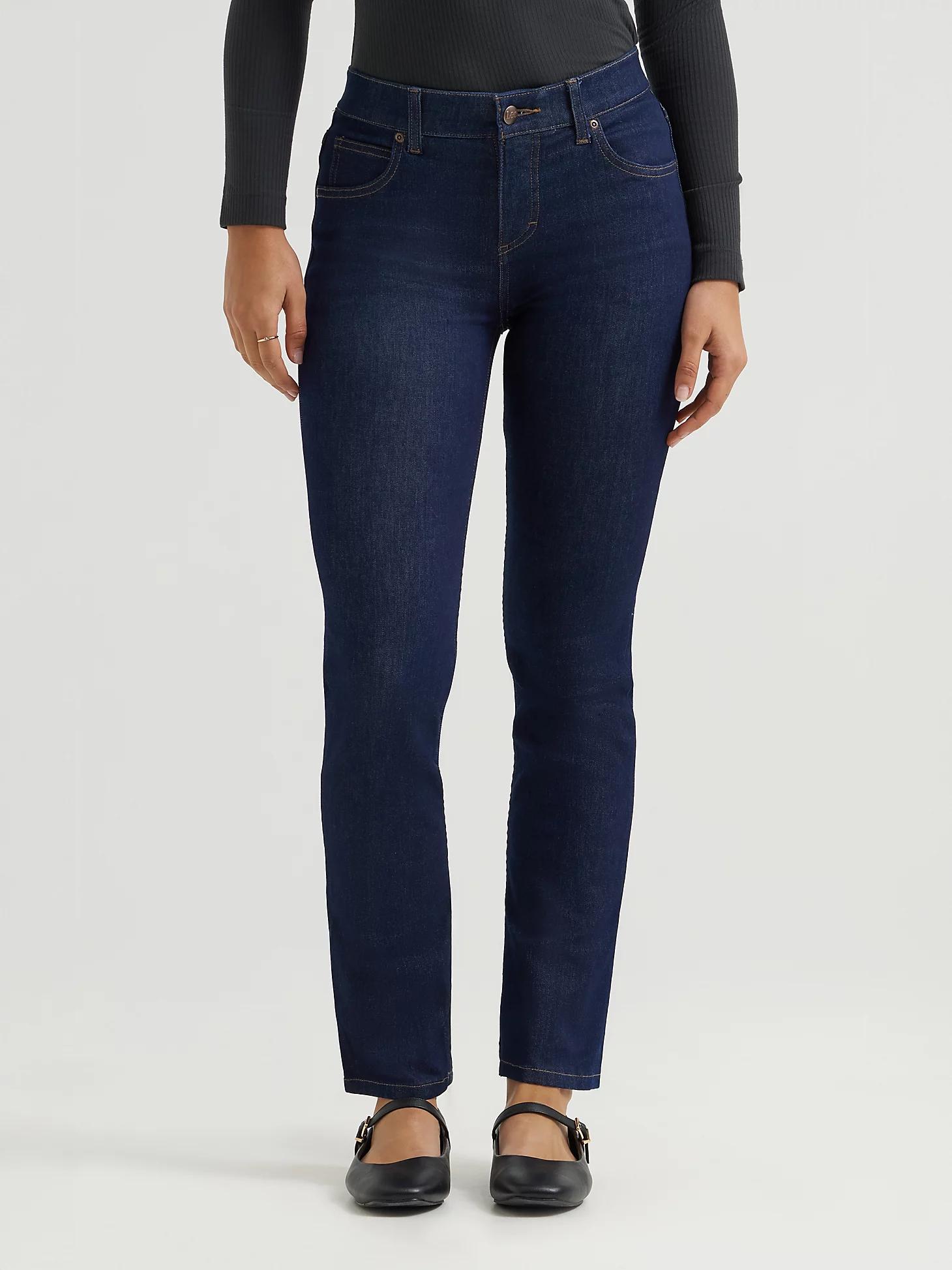 Women's Ultra Lux Comfort Flex Motion Slim Straight Jean with Ever Fit® | Women's Jeans | Lee® Product Image