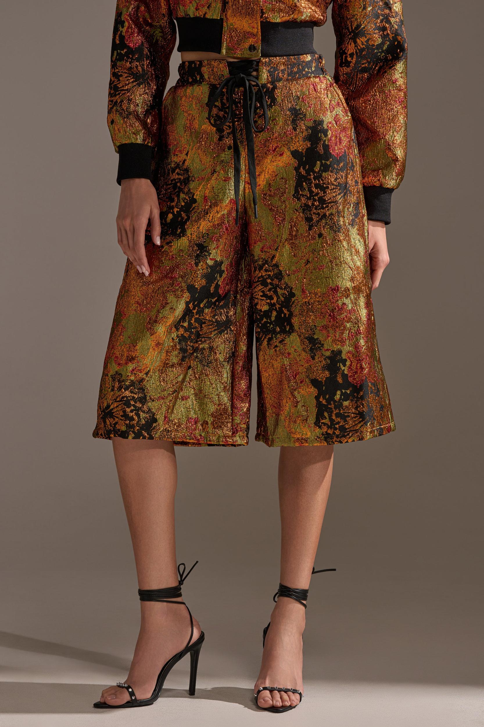 TWIN FLAME BROCADE BOMBER Product Image