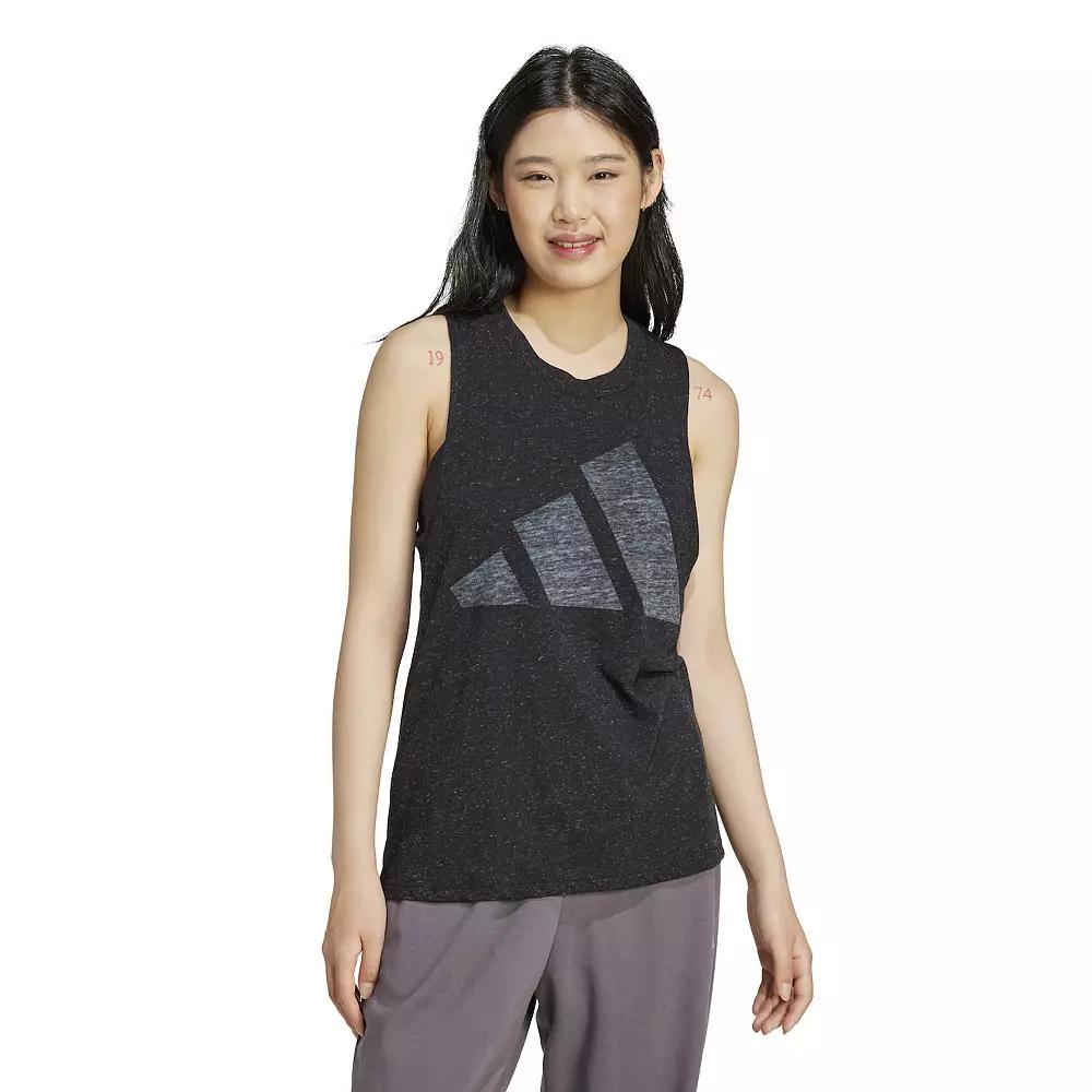 Women's adidas Essentials Winners Sportswear Tank Top, Size: XL, Black Product Image