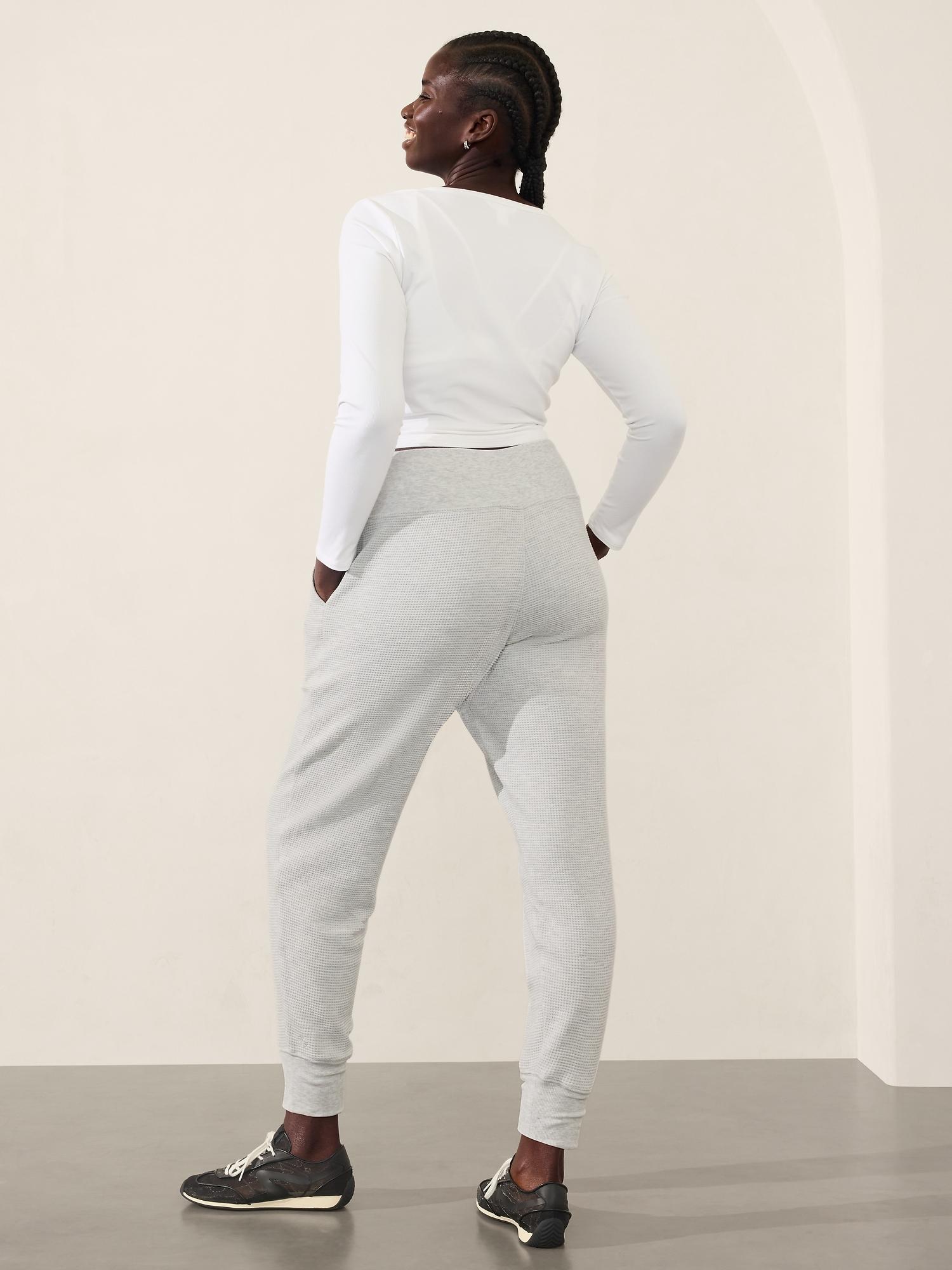 Coaster Luxe Waffle High Rise Jogger Product Image