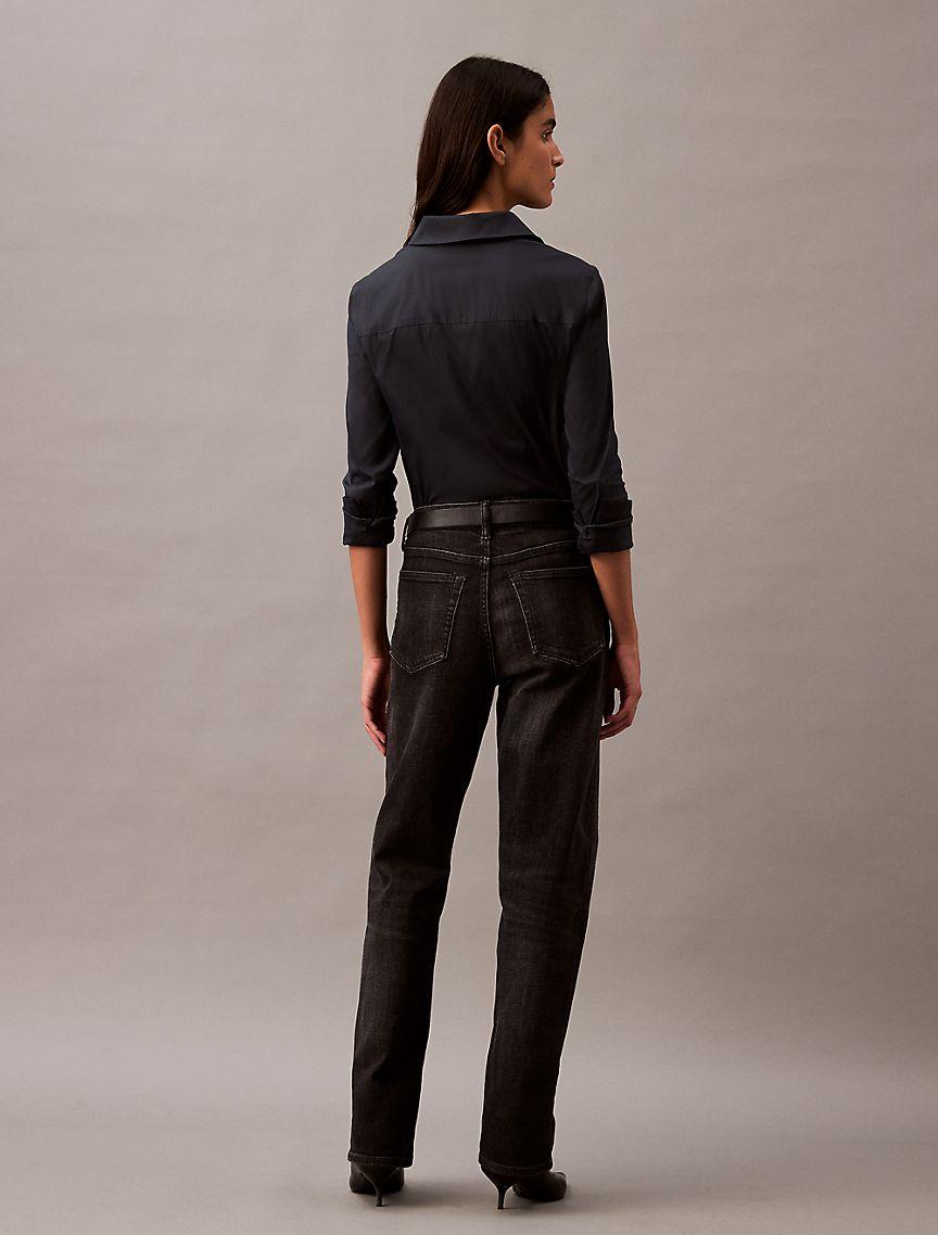 Relaxed Cotton Cashmere Jeans Product Image