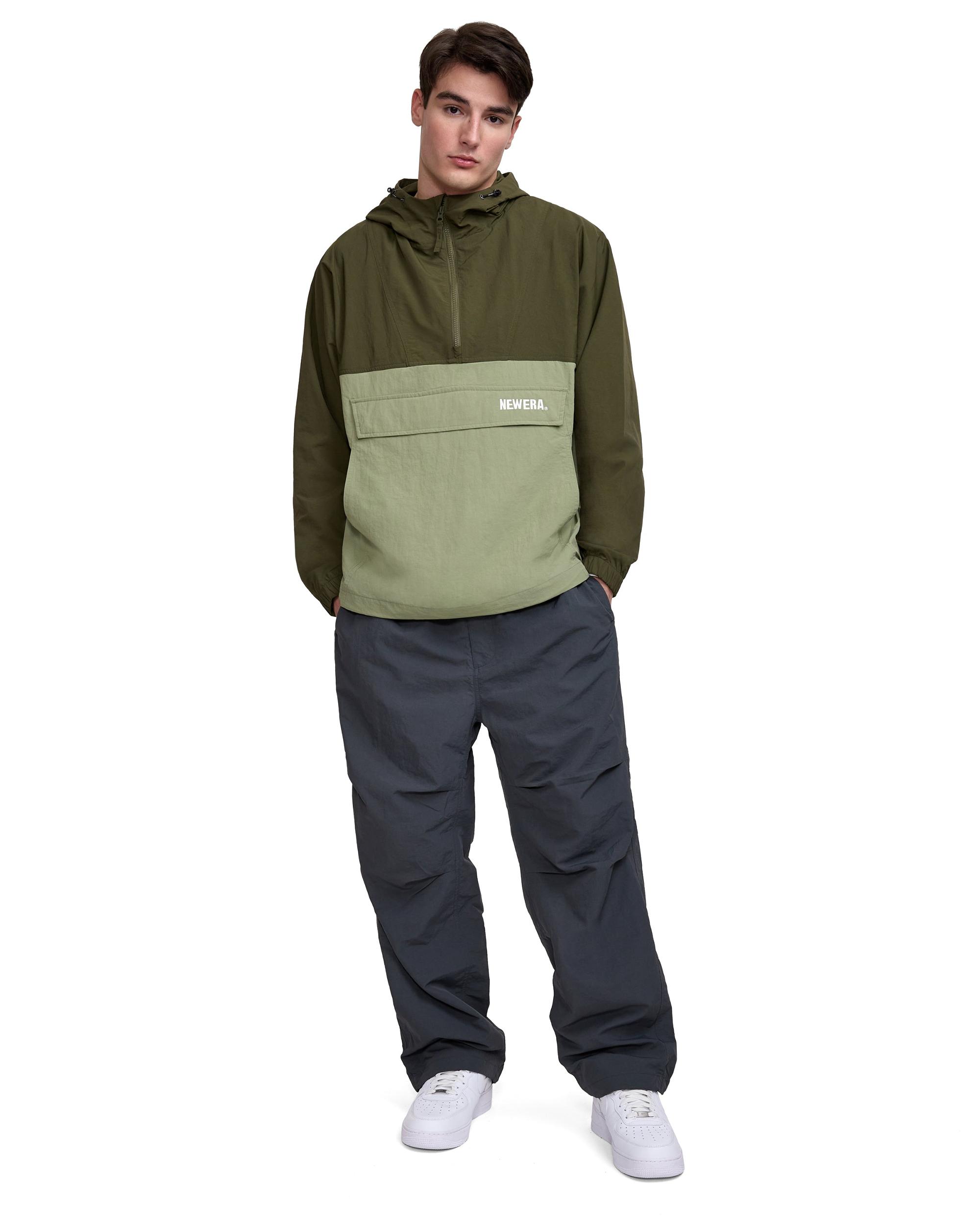 New Era Cap Gray Parachute Pants Male Product Image