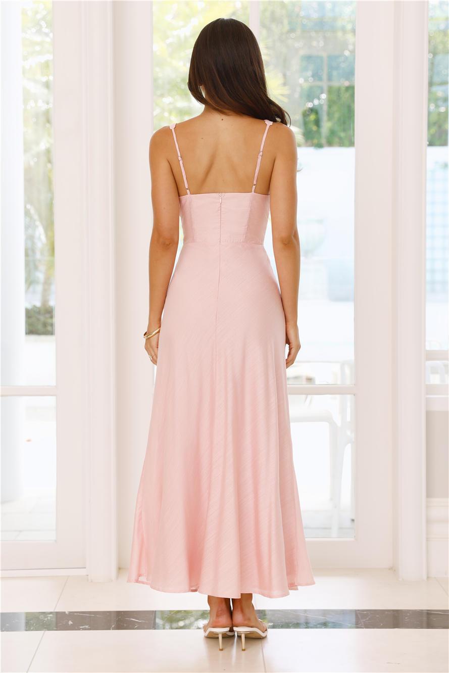 Juicy Floral Maxi Dress Pink Product Image