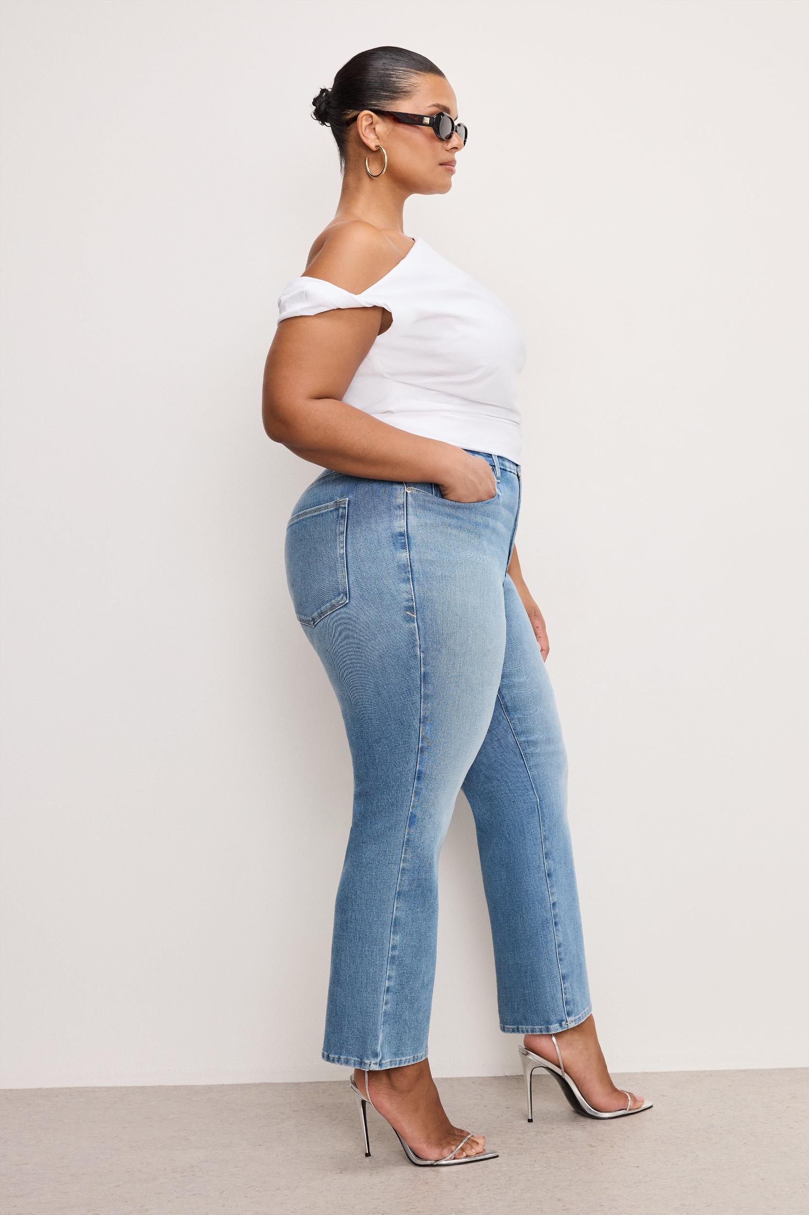 SOFT TECH GOOD LEGS STRAIGHT JEANS | INDIGO1012 Product Image