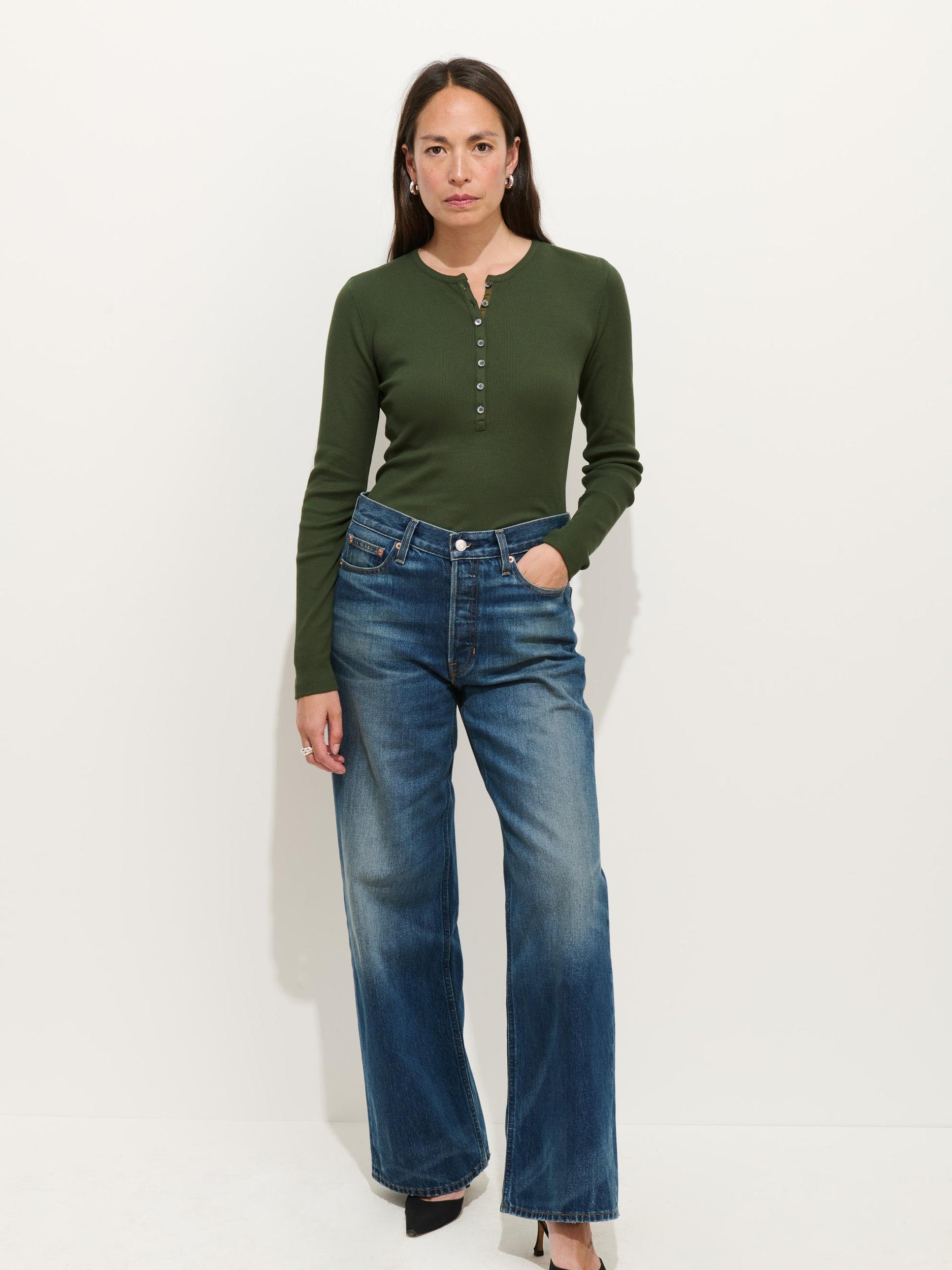 Laine Henley In Fine Rib Product Image