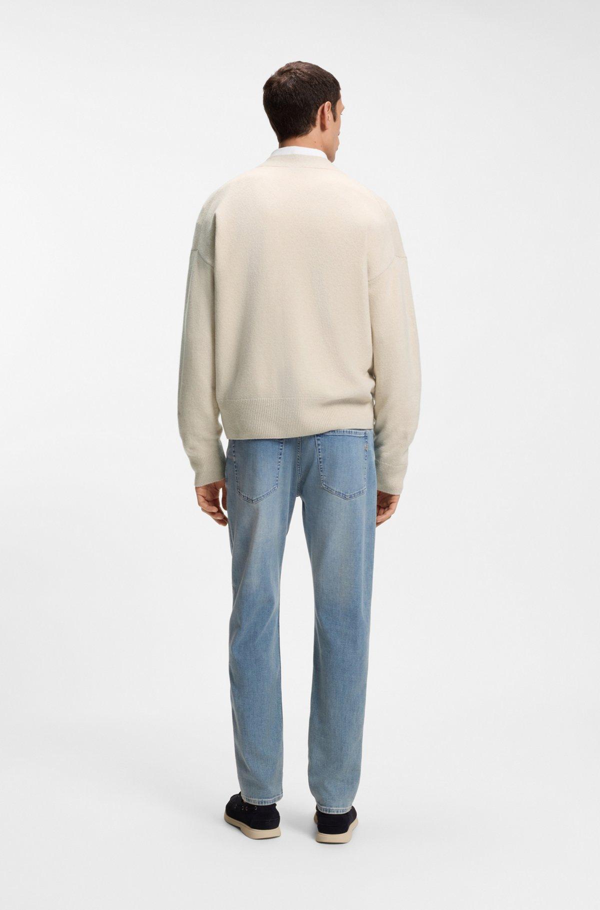 Virgin-wool cardigan in a relaxed fit Product Image