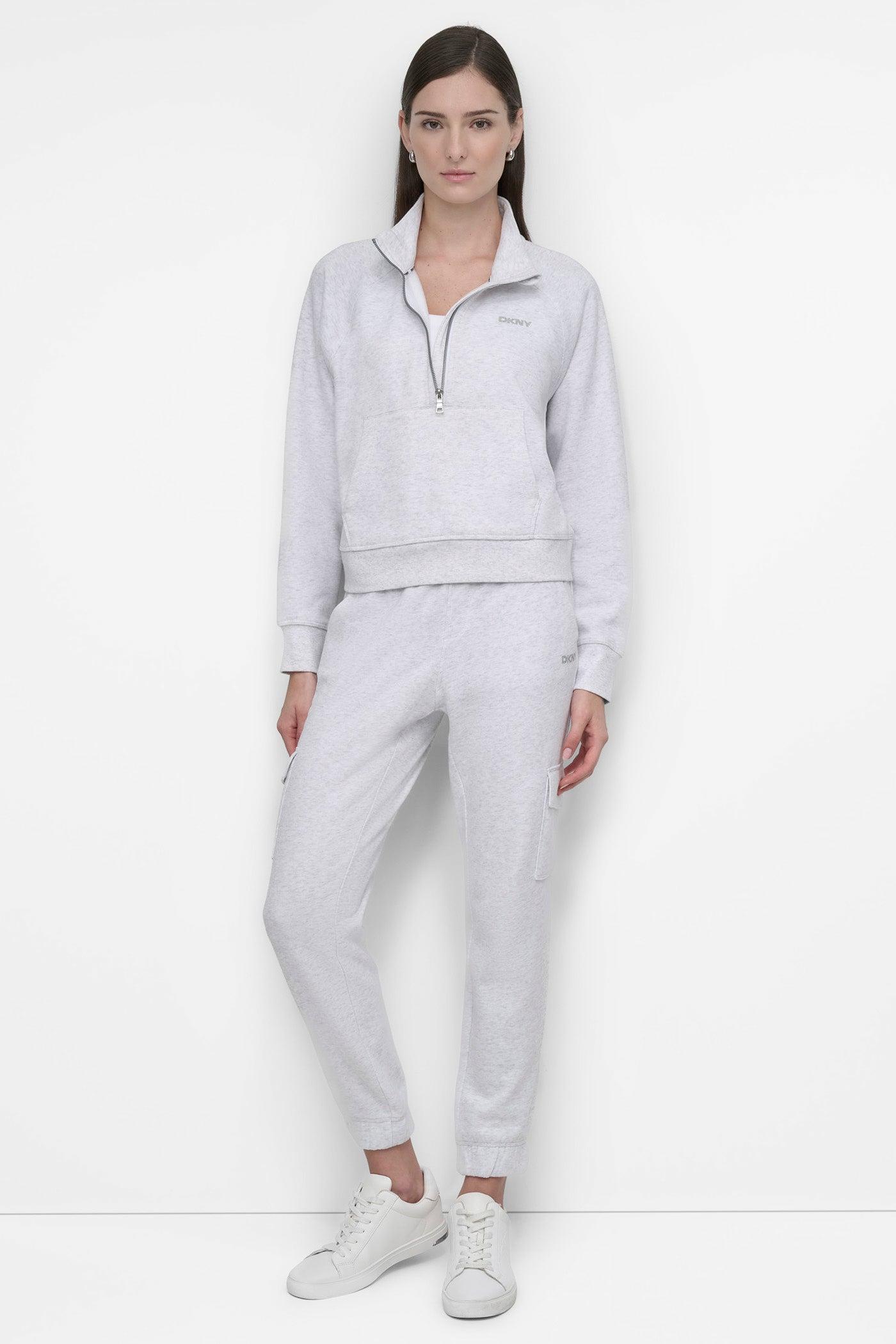 LOGO-EMBELLISHED HALF-ZIP SWEATSHIRT Product Image