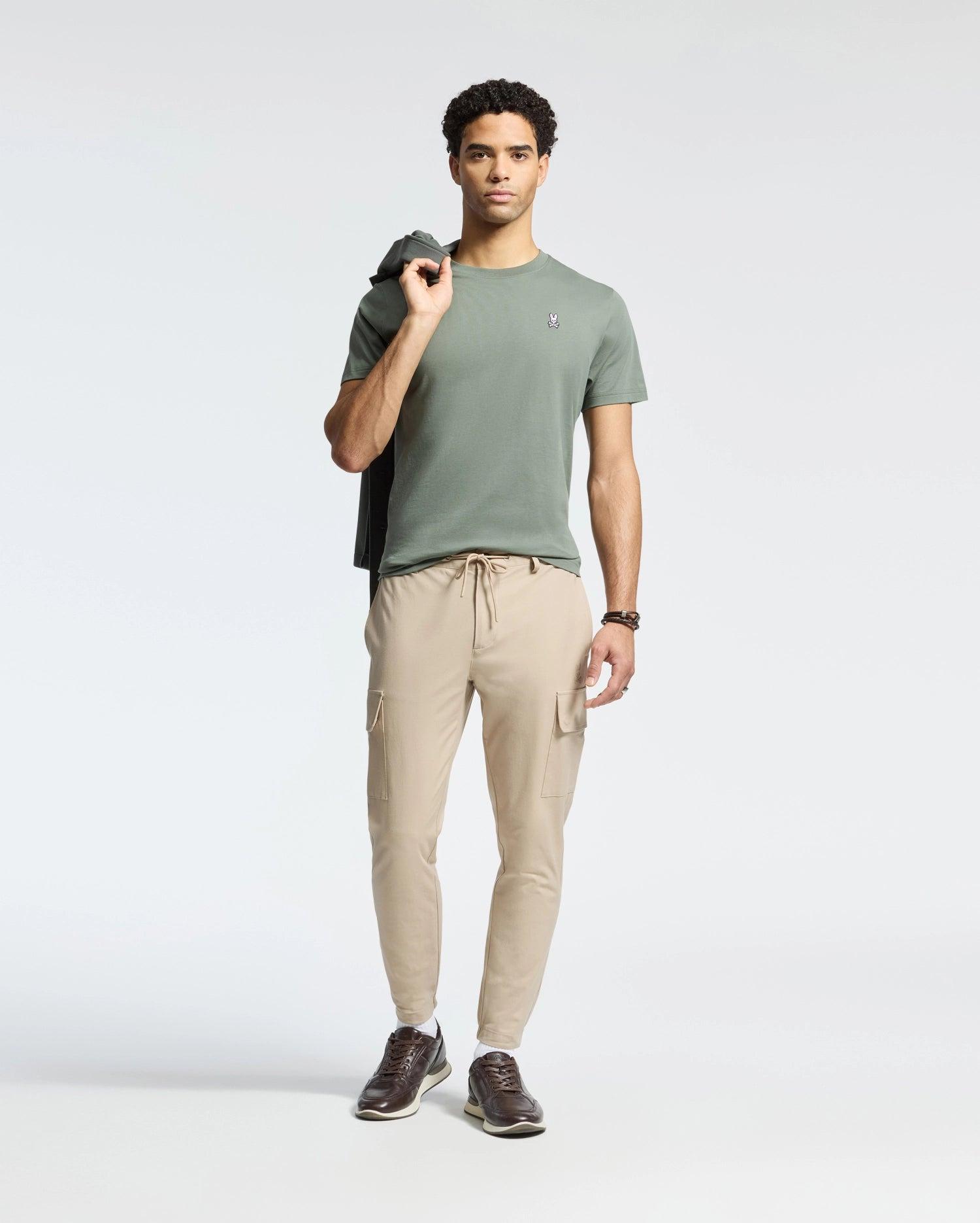 MENS CLASSIC CREW NECK TEE - B6U014B200 Male Product Image