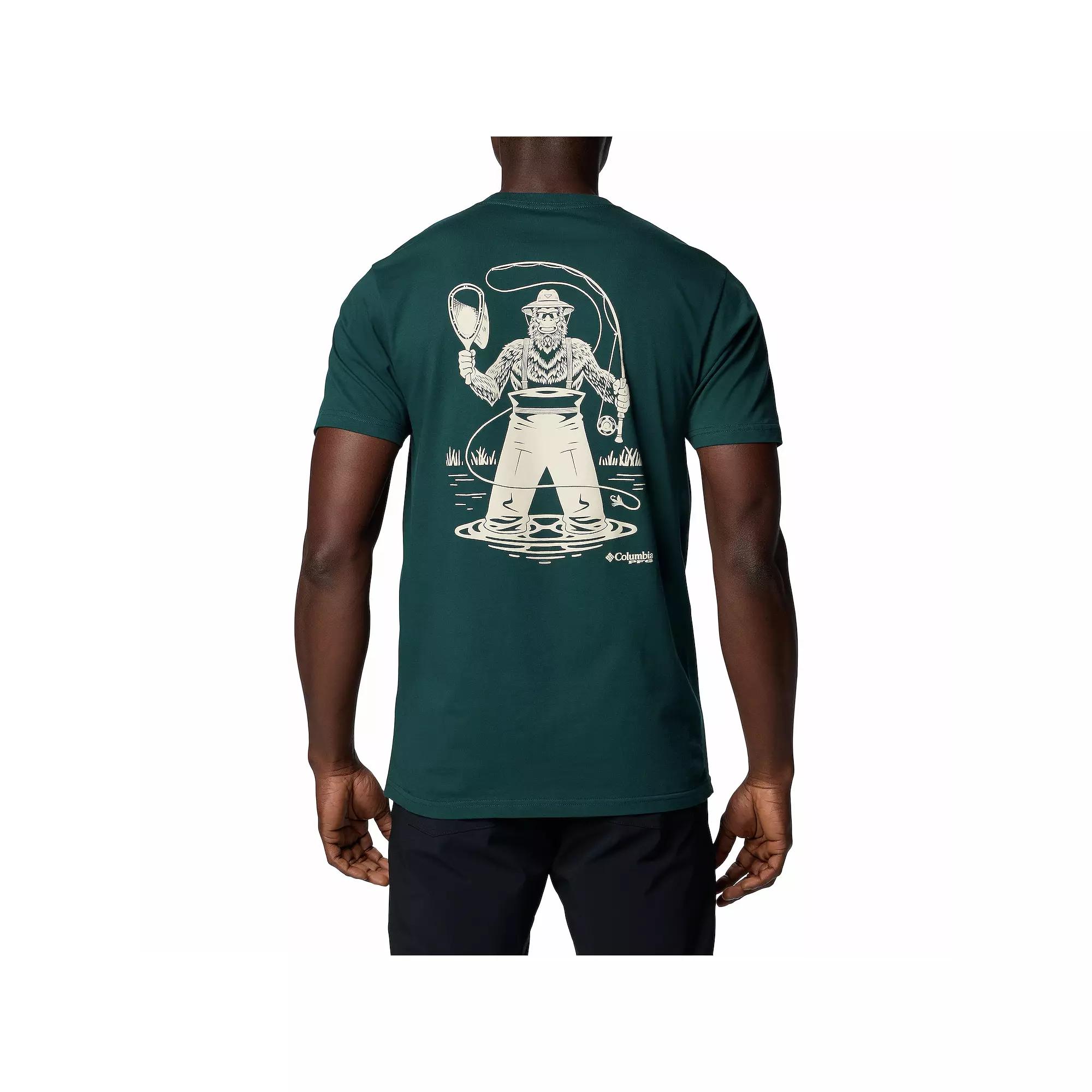 Men's Columbia Performance Fishing Gear Short Sleeve Graphic Tee,  Product Image