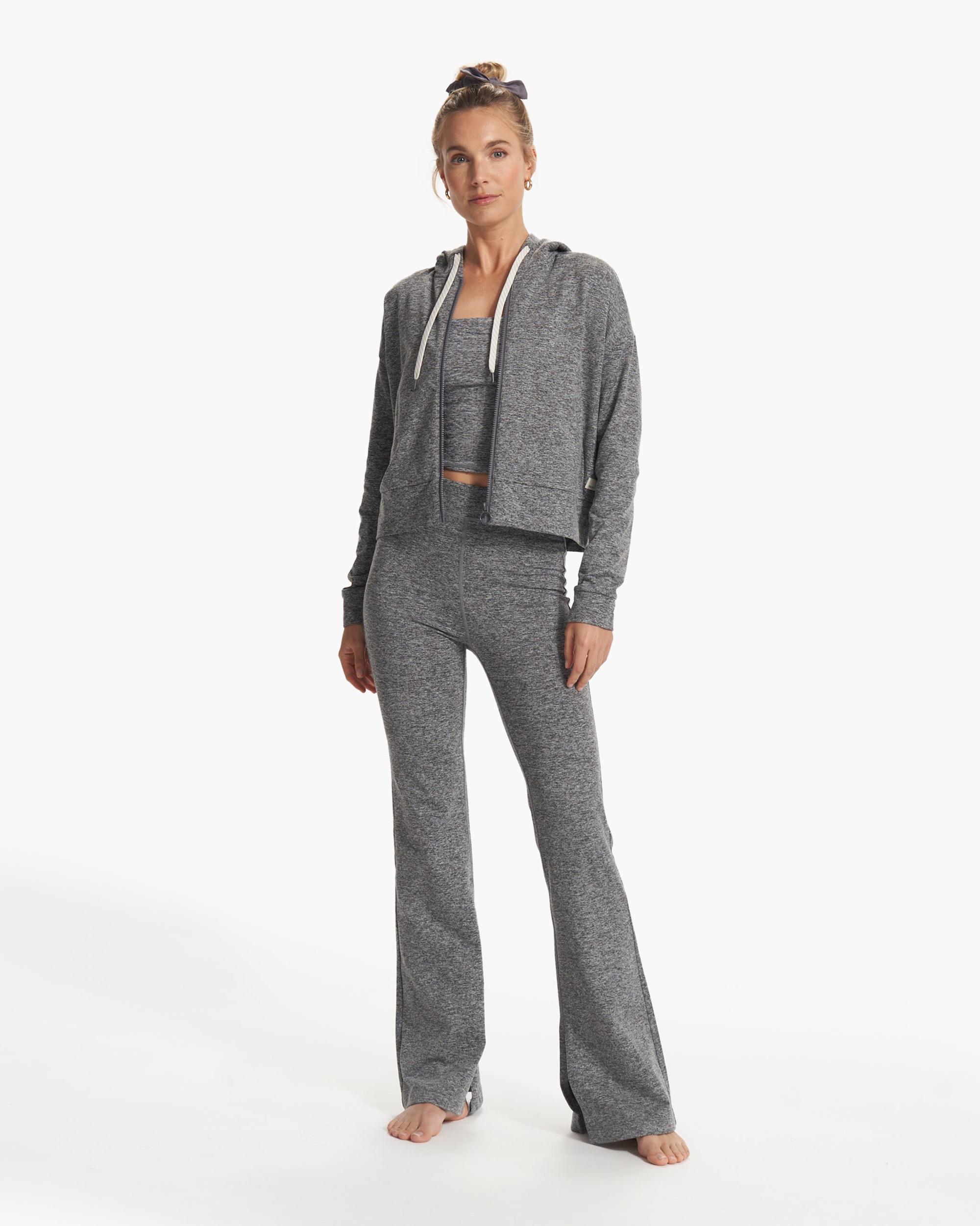 Granite Cropped Hoodie Product Image