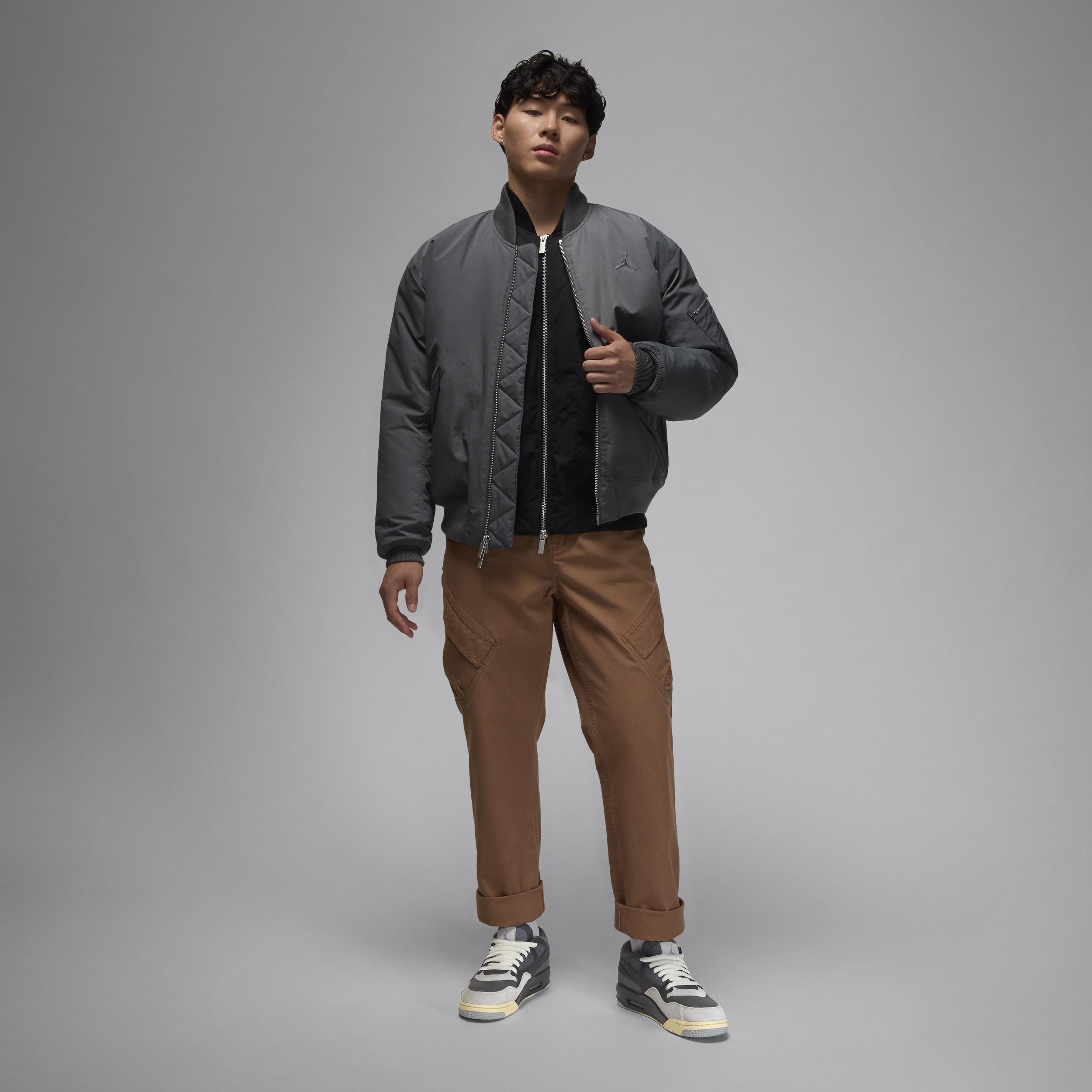 Jordan Mens Jordan AJ 4 RM - Mens Shoes Grey/Black/Grey Product Image