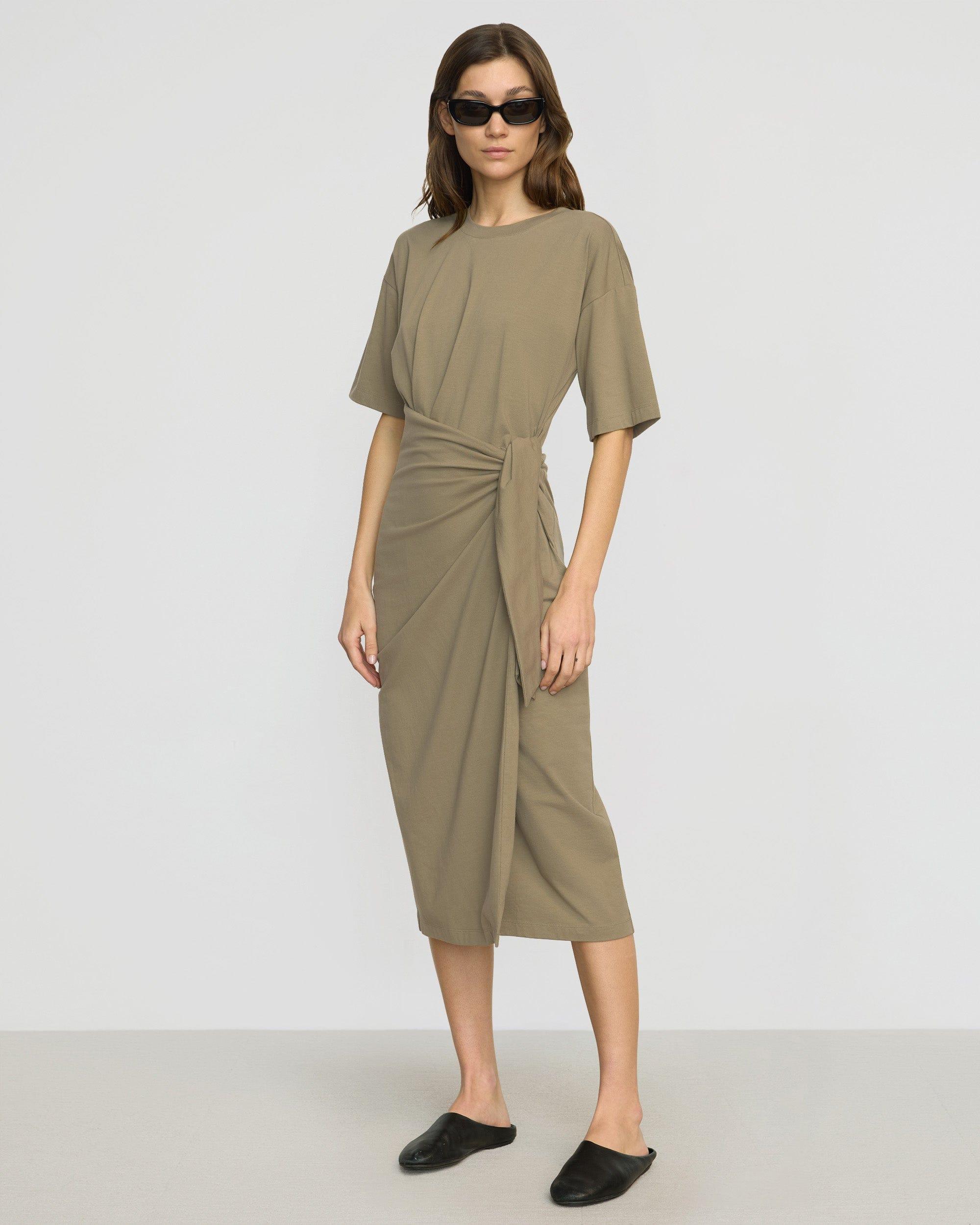 Noa Organic Cotton T-Shirt Wrap Dress Product Image