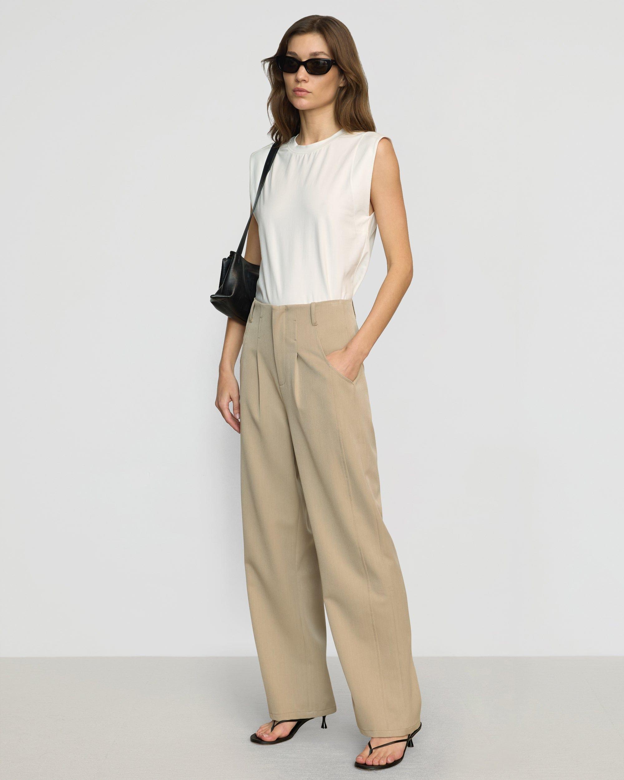 Suni Tailored Straight Leg Pant Product Image