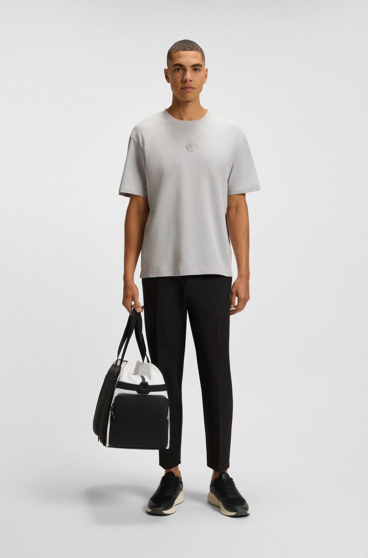 Cotton-jersey T-shirt with Double B monogram Product Image