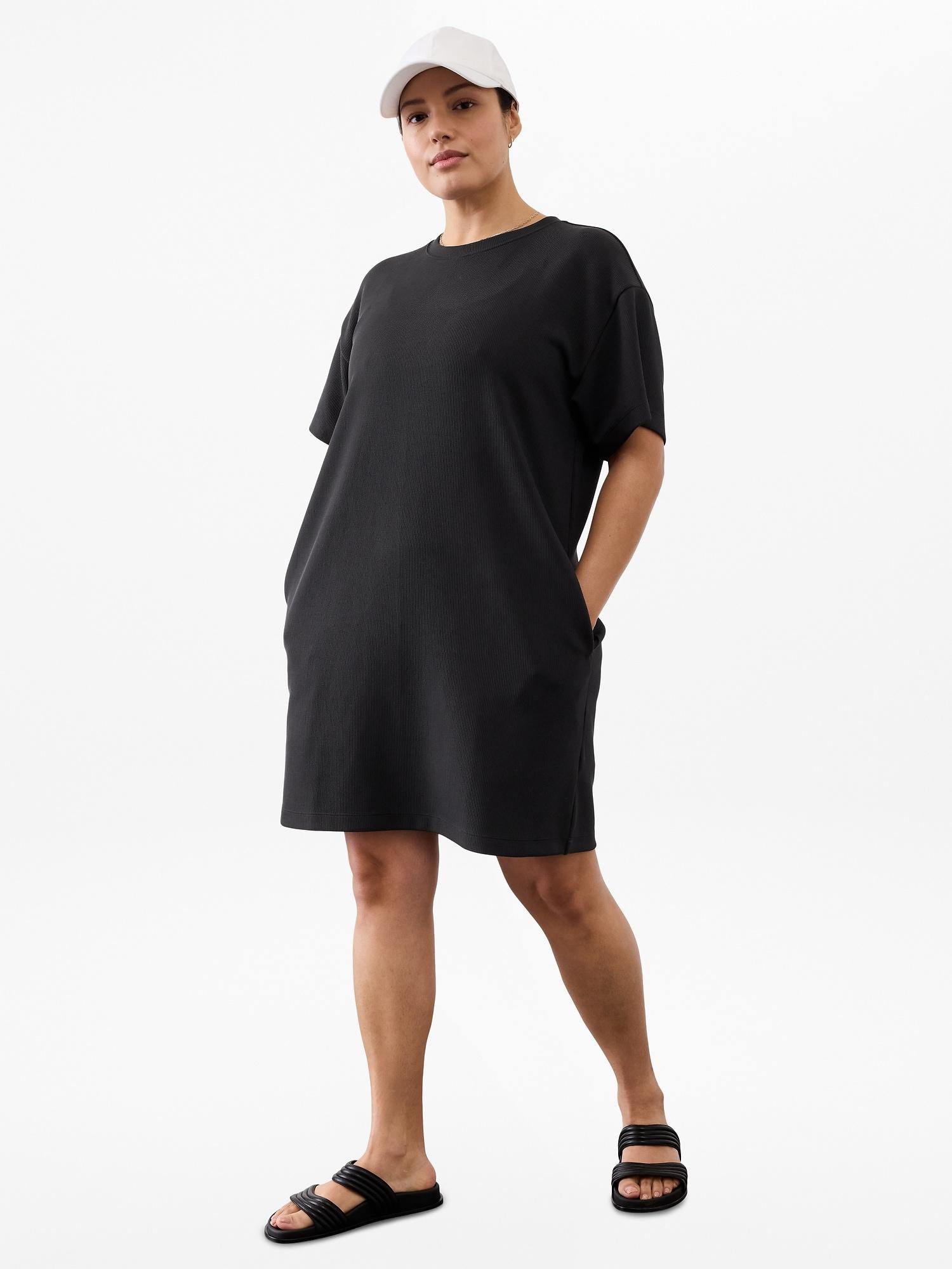 Seasoft Rib Tee Dress Product Image