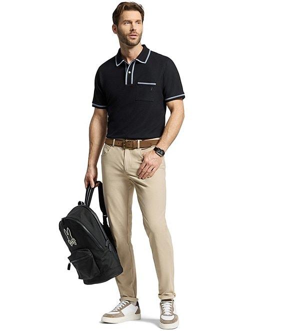 Psycho Bunny Bradford Pique Short Sleeve Polo Shirt Product Image