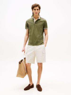 Regular Fit Two-Tone Collar Polo Product Image