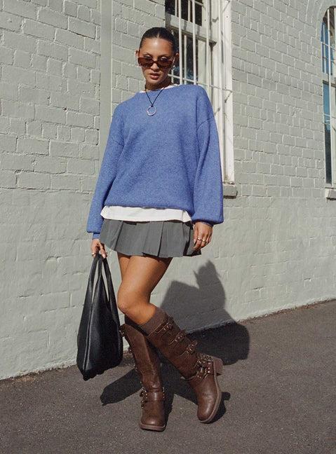 Cartwright Mini Skirt Charcoal Product Image