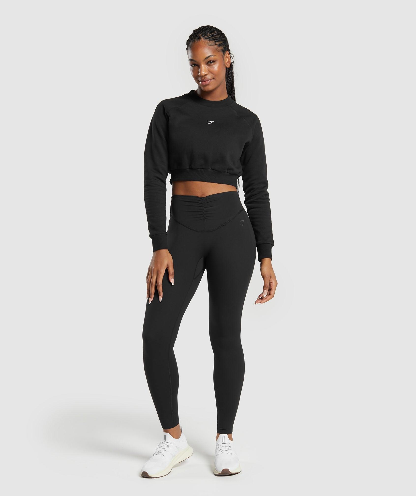 Training Fleece Cropped Sweatshirt Product Image