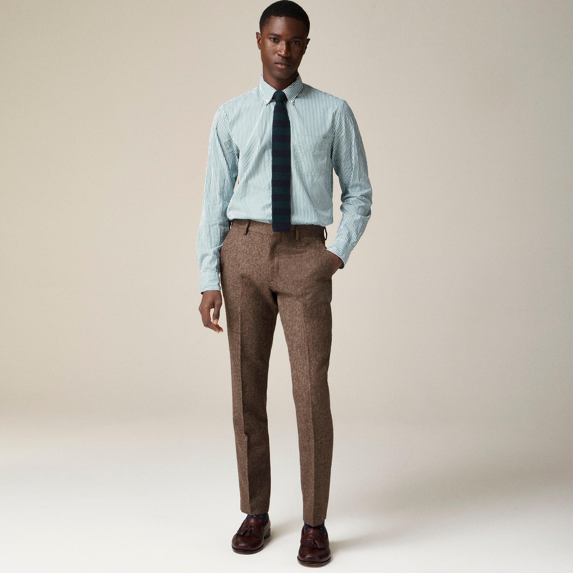 Ludlow Slim-fit suit pant in English wool tweed Product Image