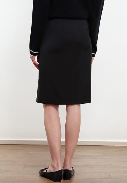 Sportmax Belgio Black Pencil Skirt Product Image
