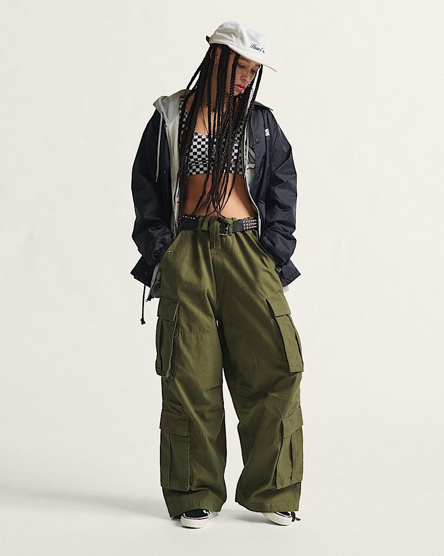 Premium Old Skool Checkerboard Shoe in Black / White| Vans US Product Image