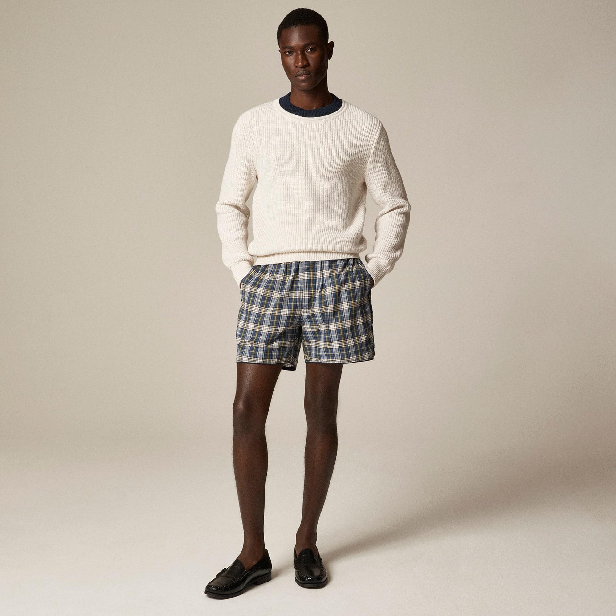 5" cotton short with piping Product Image