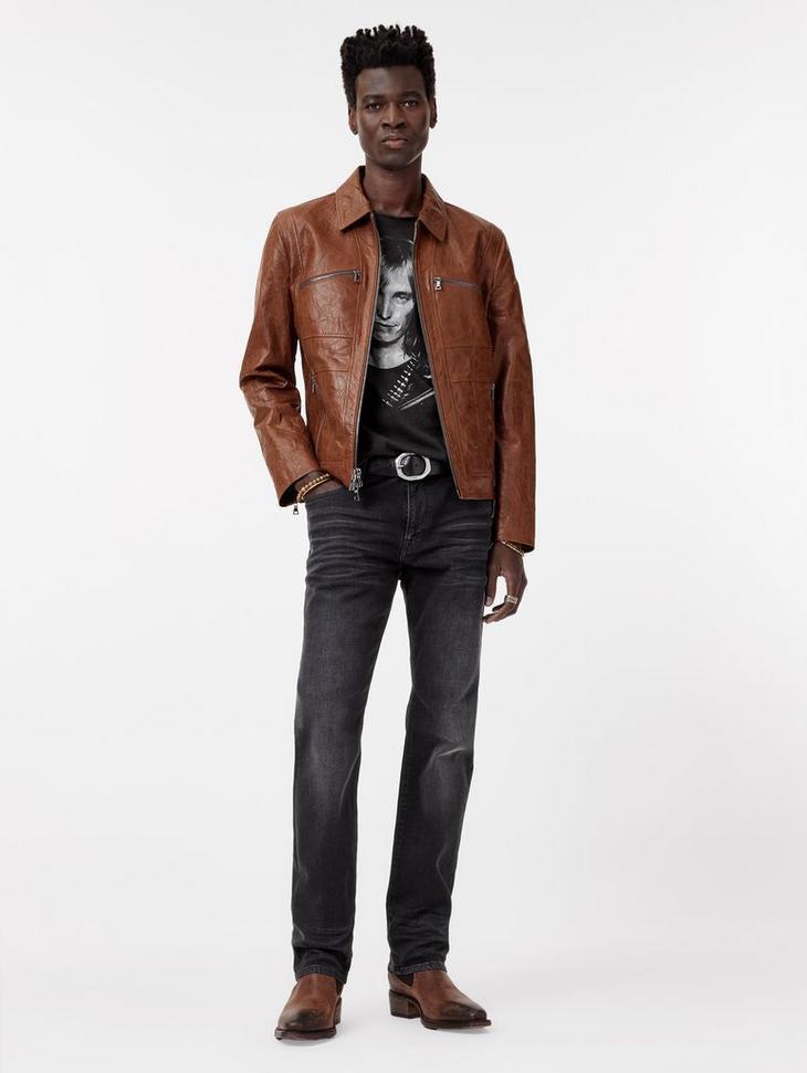 John Varvatos Tom Petty Black White Tee Product Image