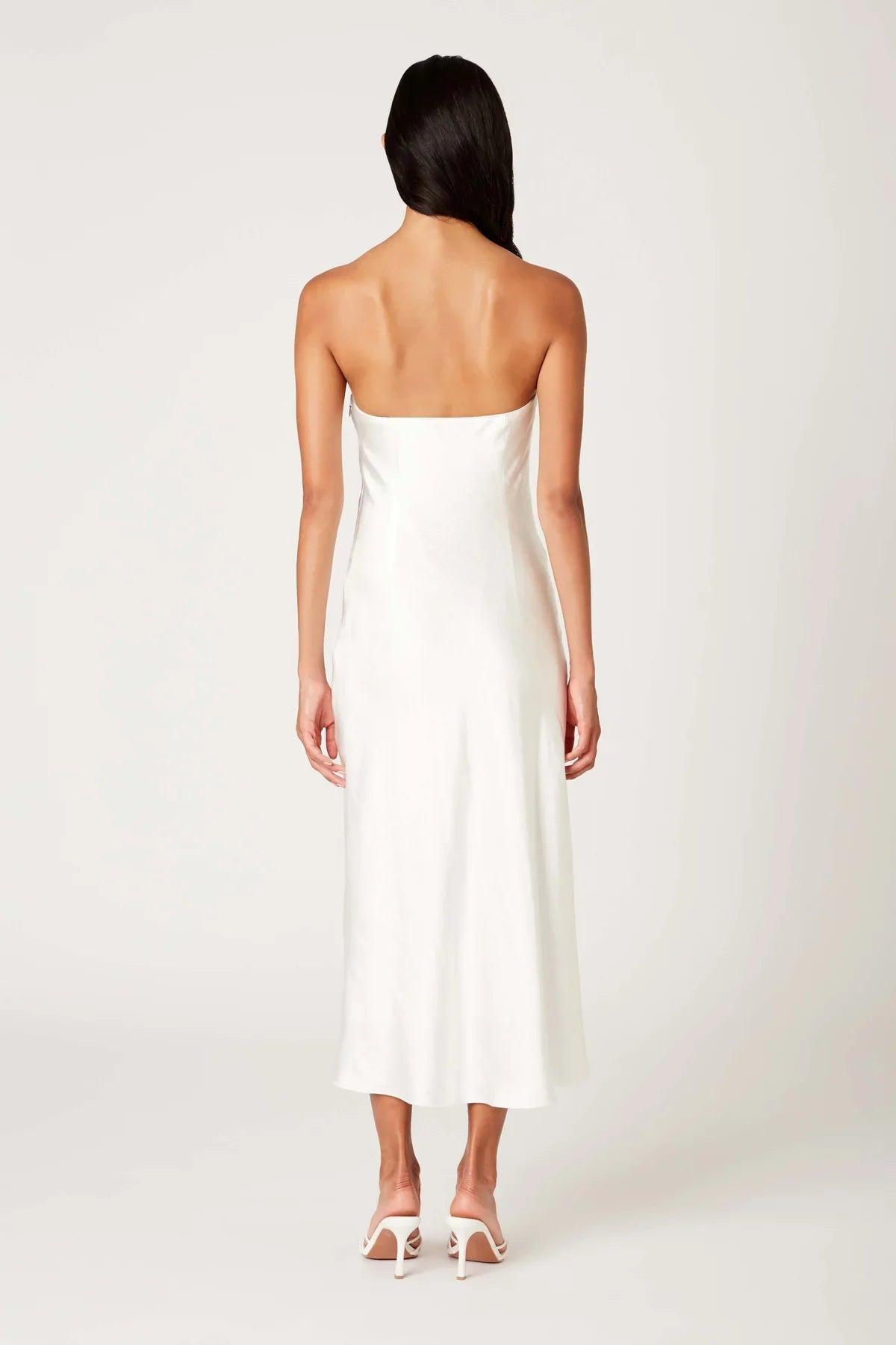 NIA | Carolyn White Dress Product Image