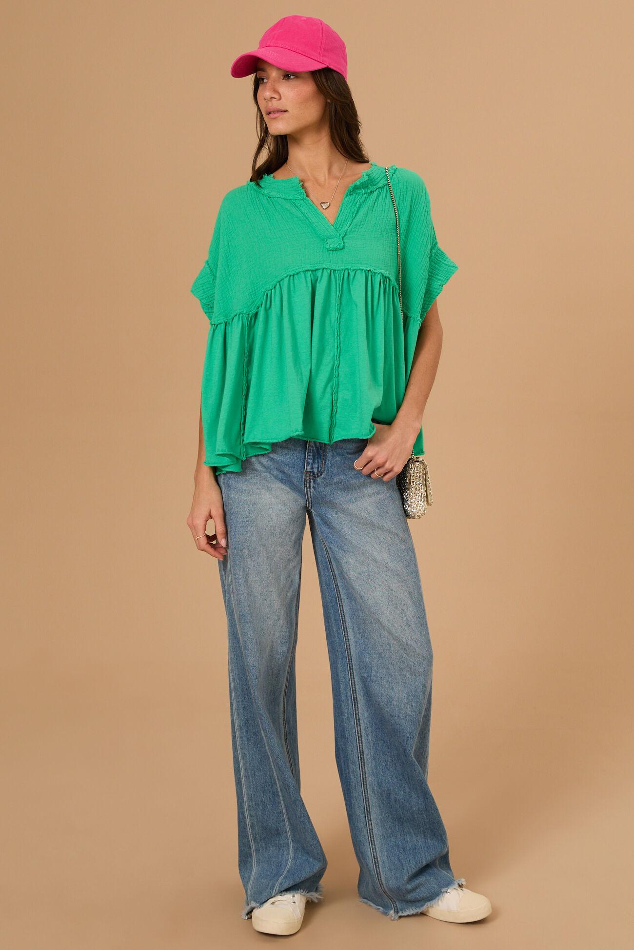 Briella Babydoll Top Product Image