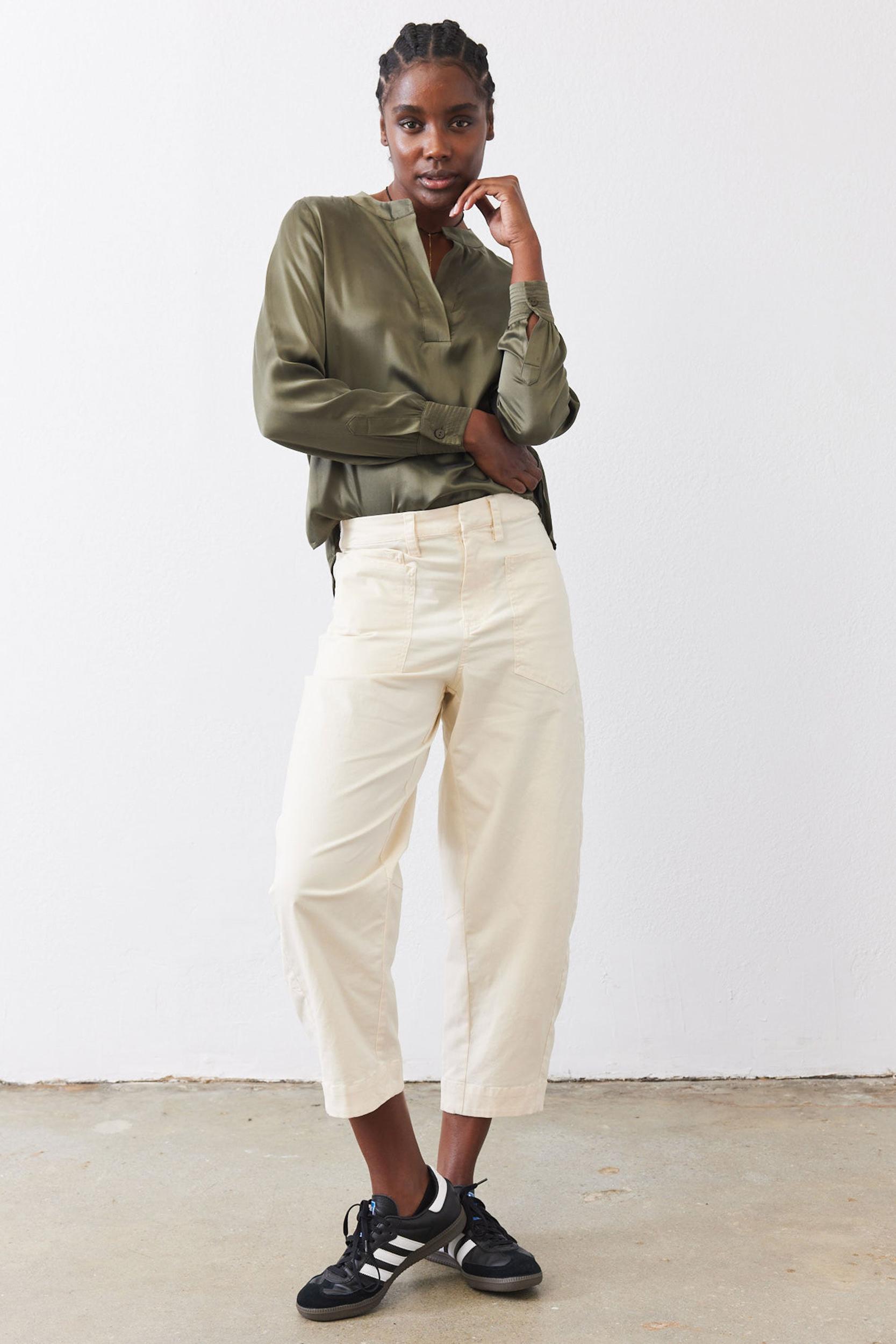 The Slouchy Soft Twill Pants Product Image