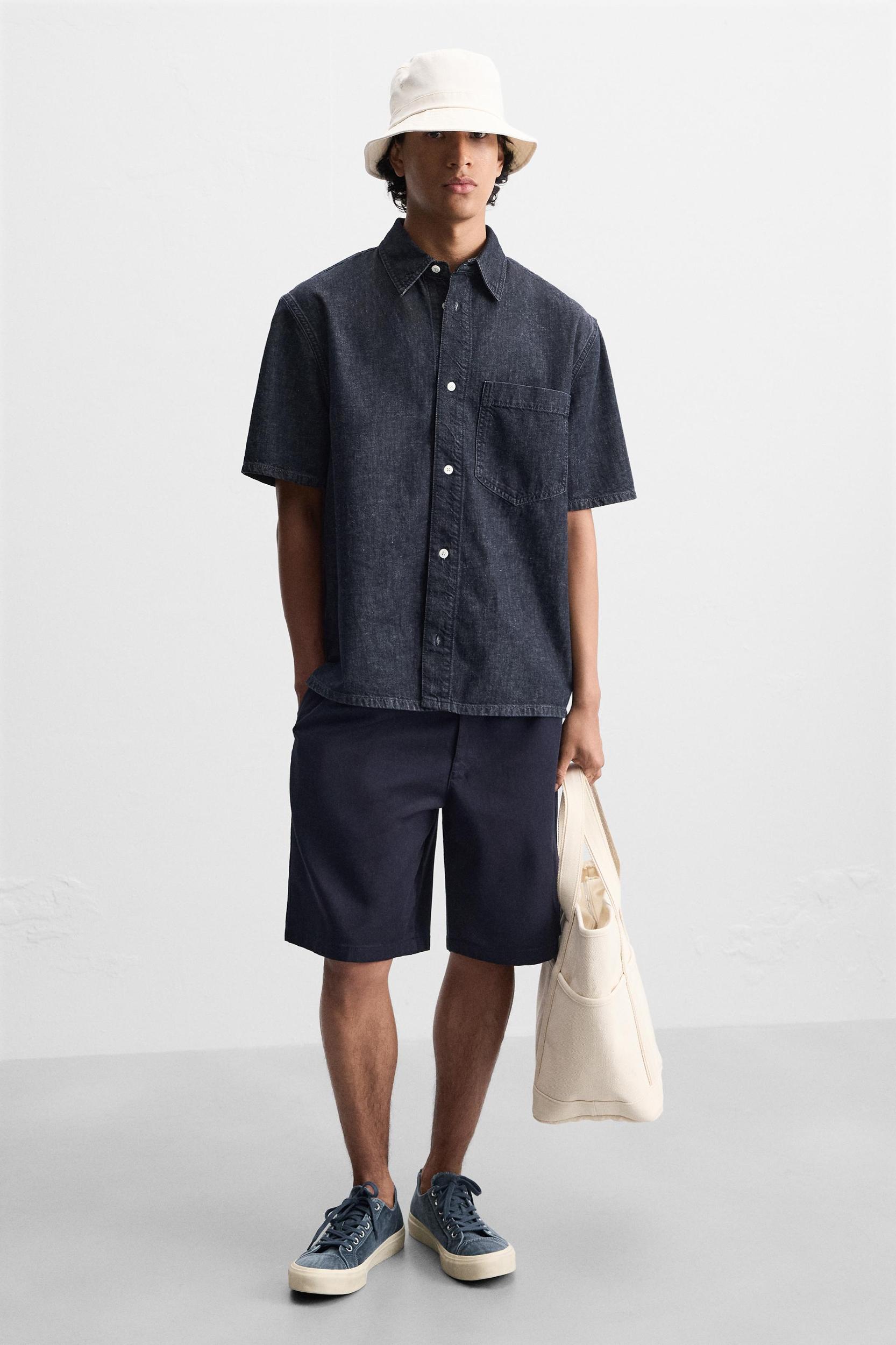 DISTRESSED FABRIC SNEAKERS Product Image