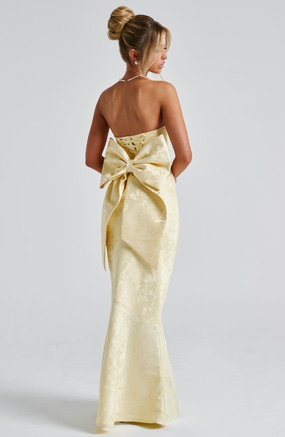 Felicity Maxi Dress - Lemon Product Image