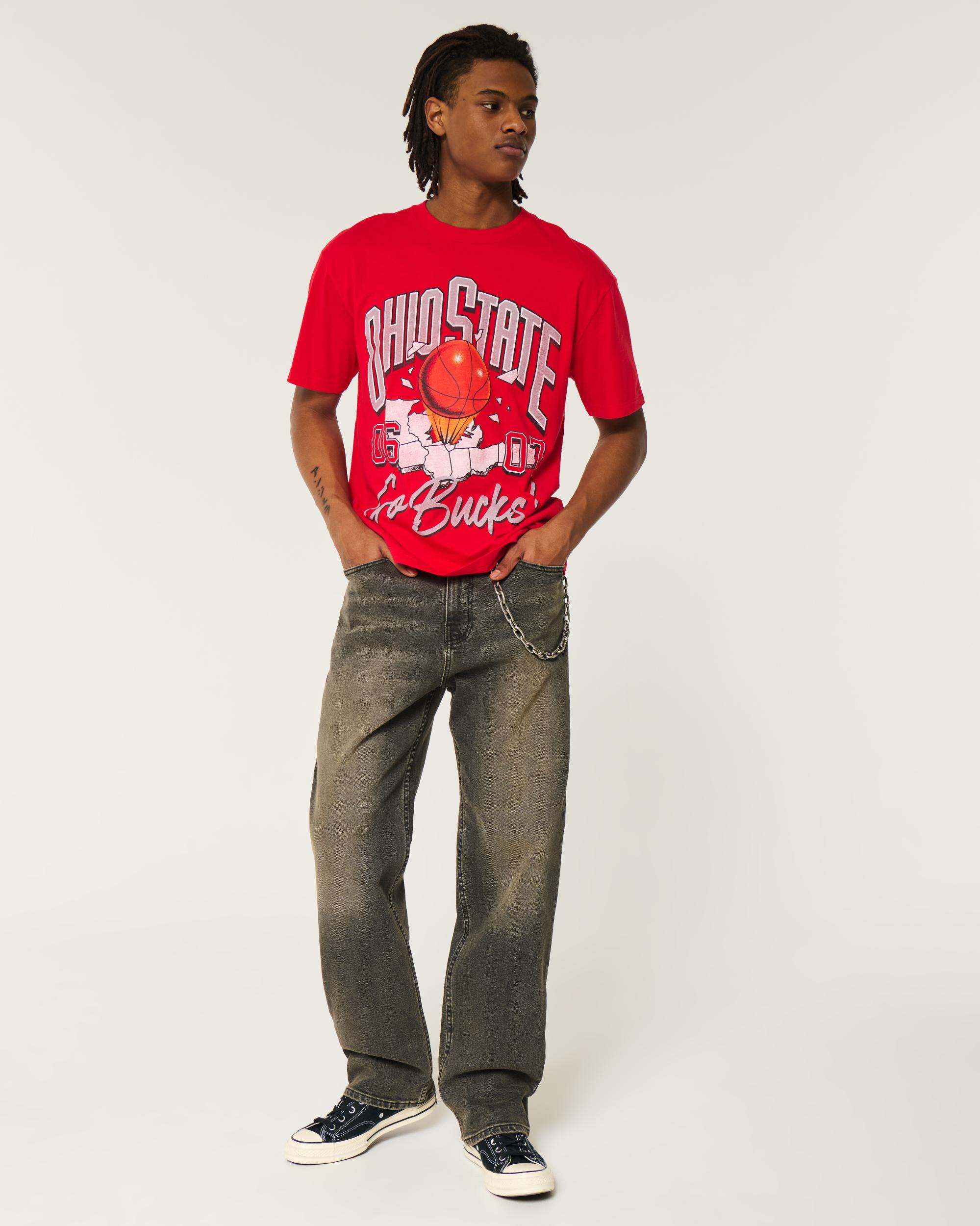Boxy Ohio State Buckeyes Graphic Tee Product Image